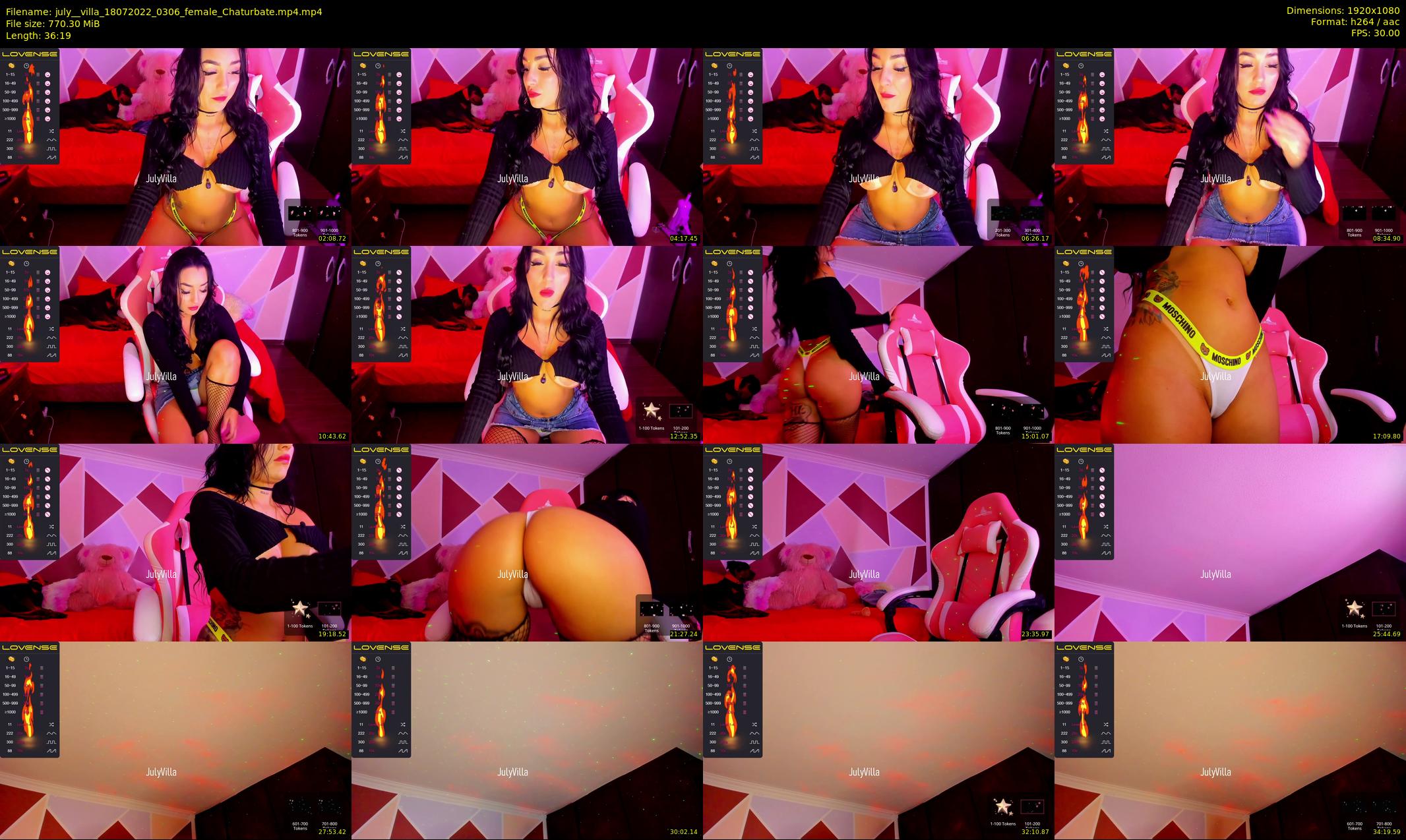 july__villa — 37 minute Chaturbate female cam show recording, 1080p, Jul 18, 2022