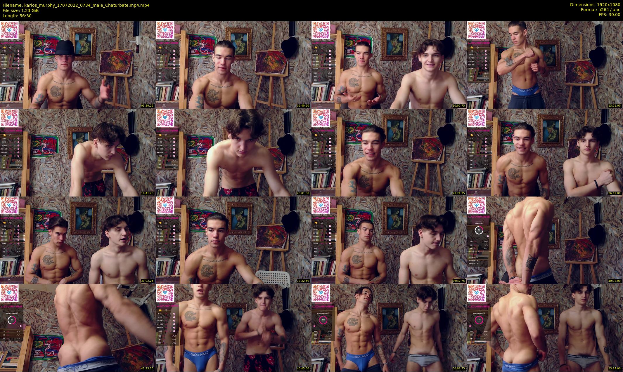karlos_murphy — 57 minute Chaturbate male cam show recording, 1080p, Jul 17, 2022