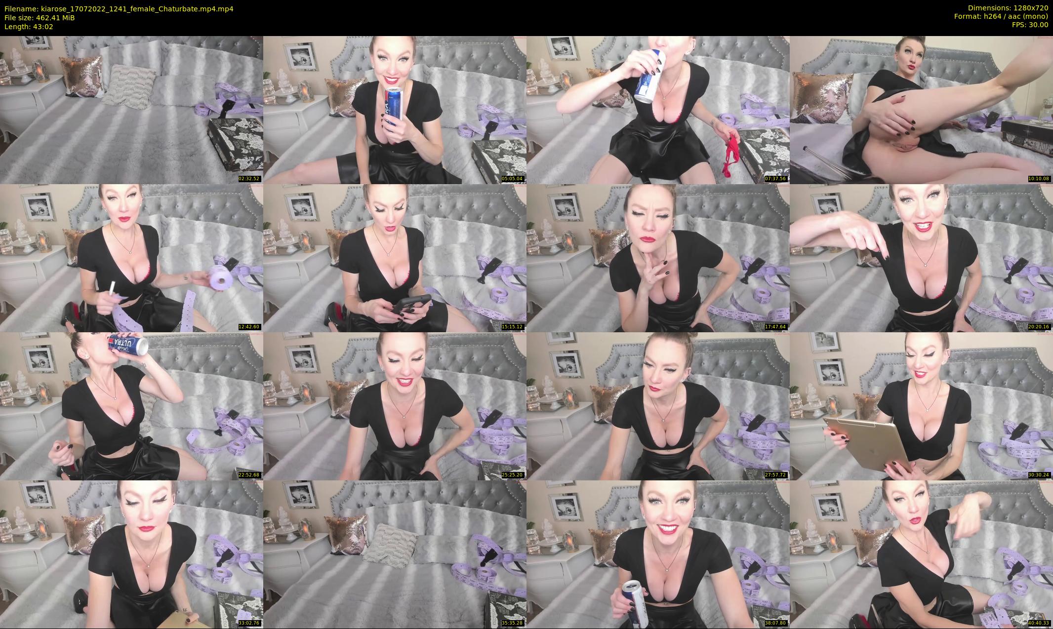kiarose — 44 minute Chaturbate female cam show recording, 720p, Jul 17, 2022
