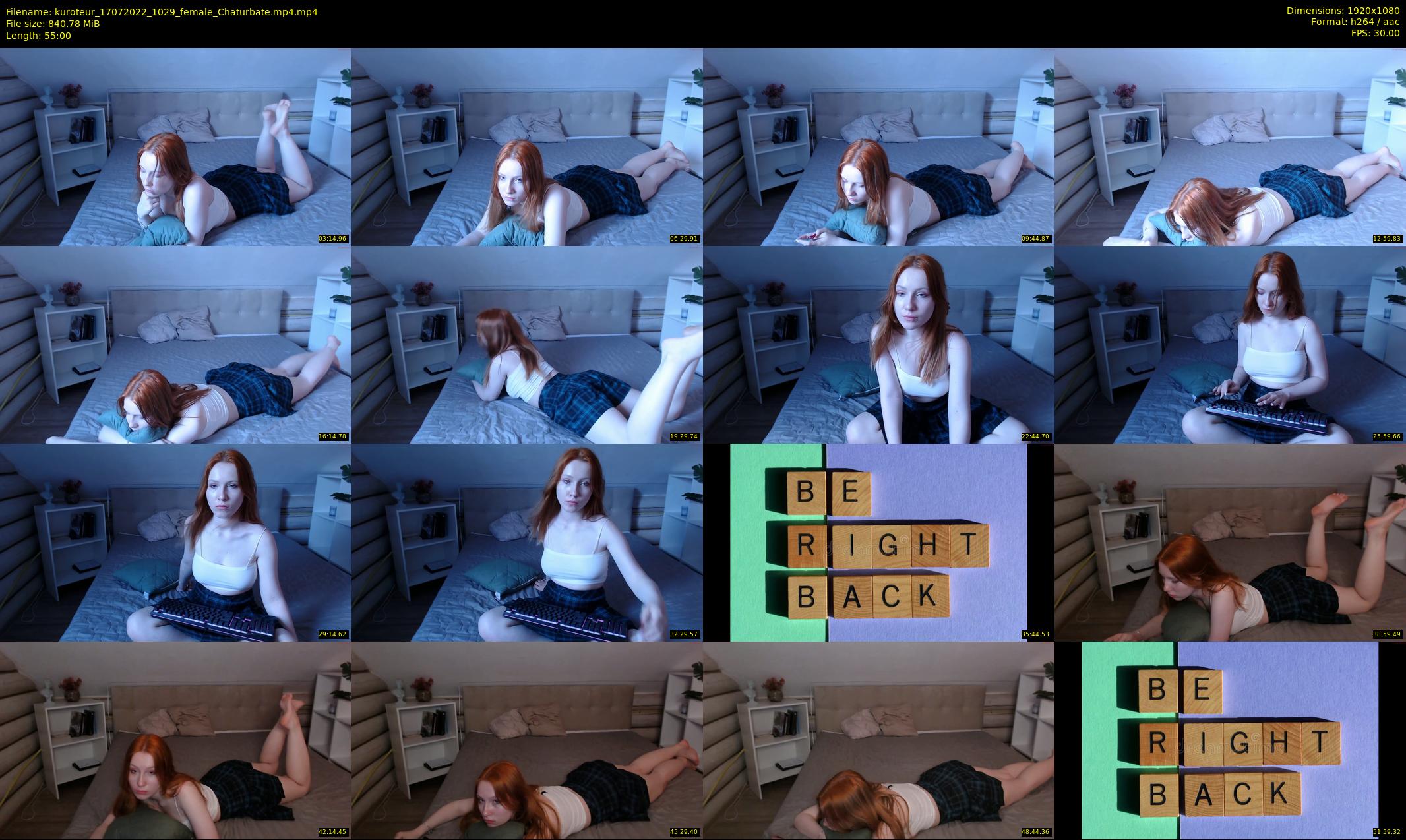 kuroteur — 55 minute Chaturbate couple cam show recording, 1080p, Jul 17, 2022