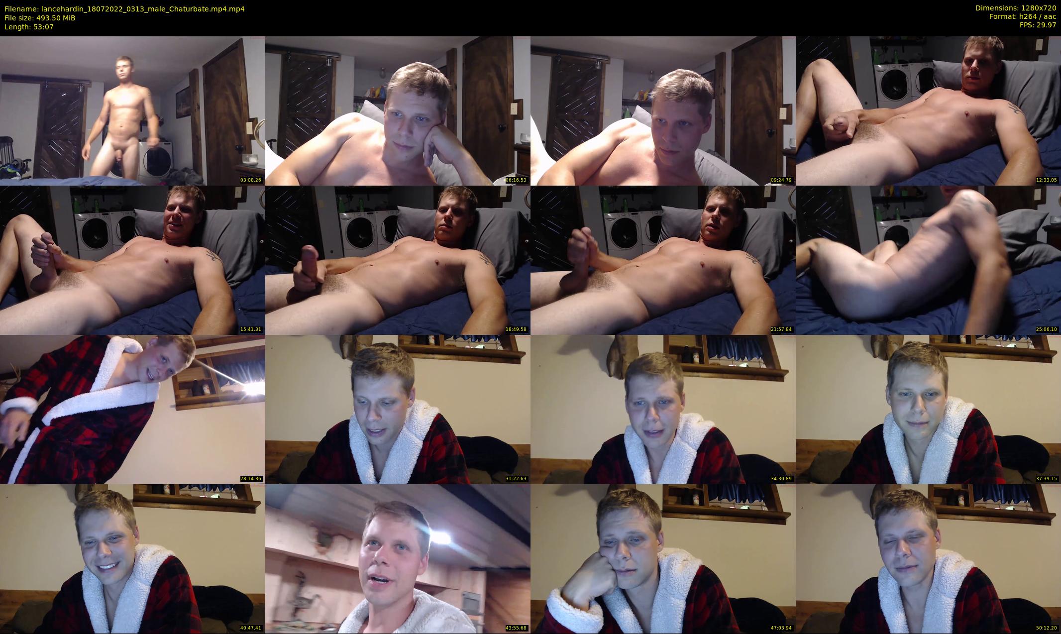 lancehardin — 54 minute Chaturbate male cam show recording, 720p, Jul 18, 2022