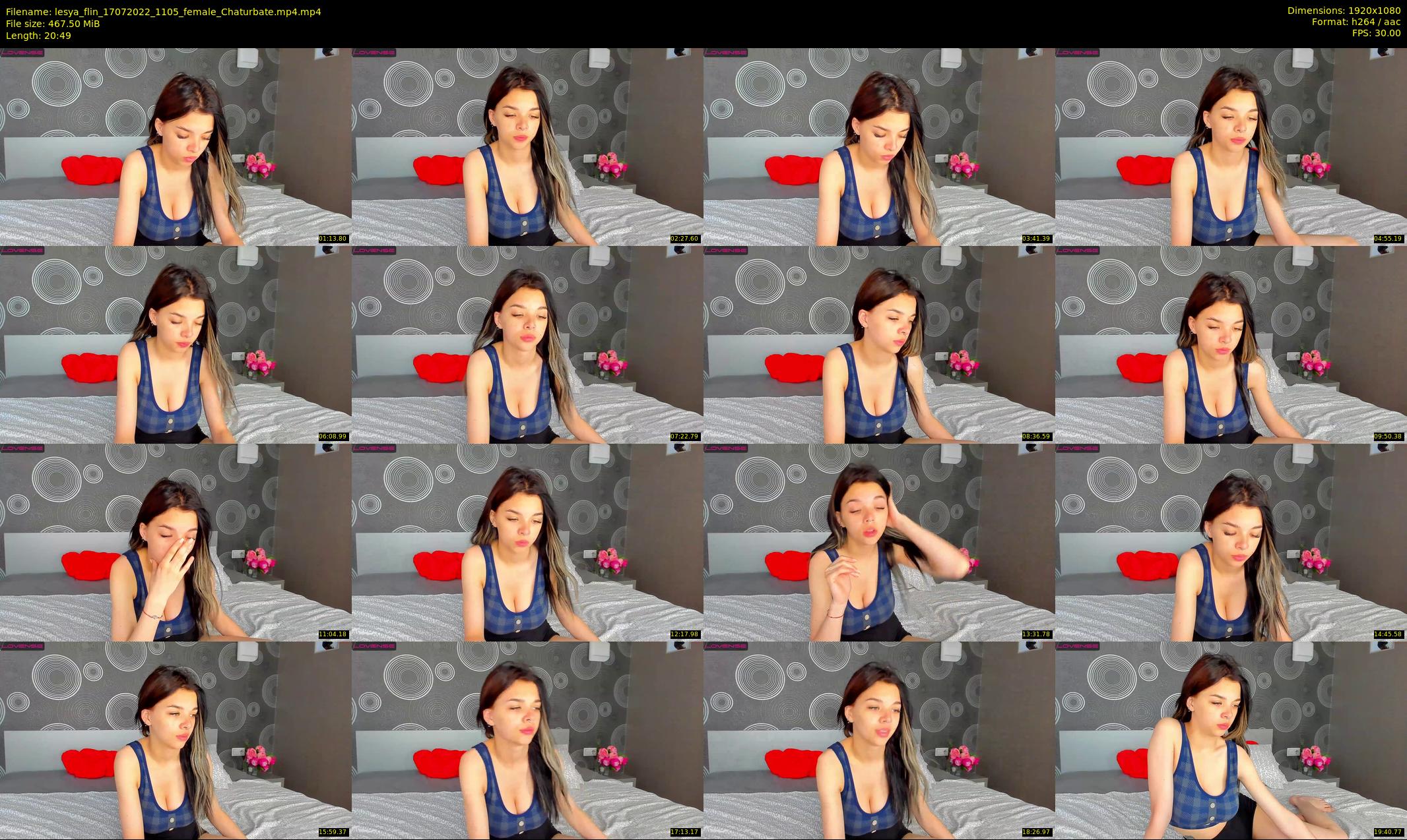 lesya_flin — 21 minute Chaturbate female cam show recording, 1080p, Jul 17, 2022