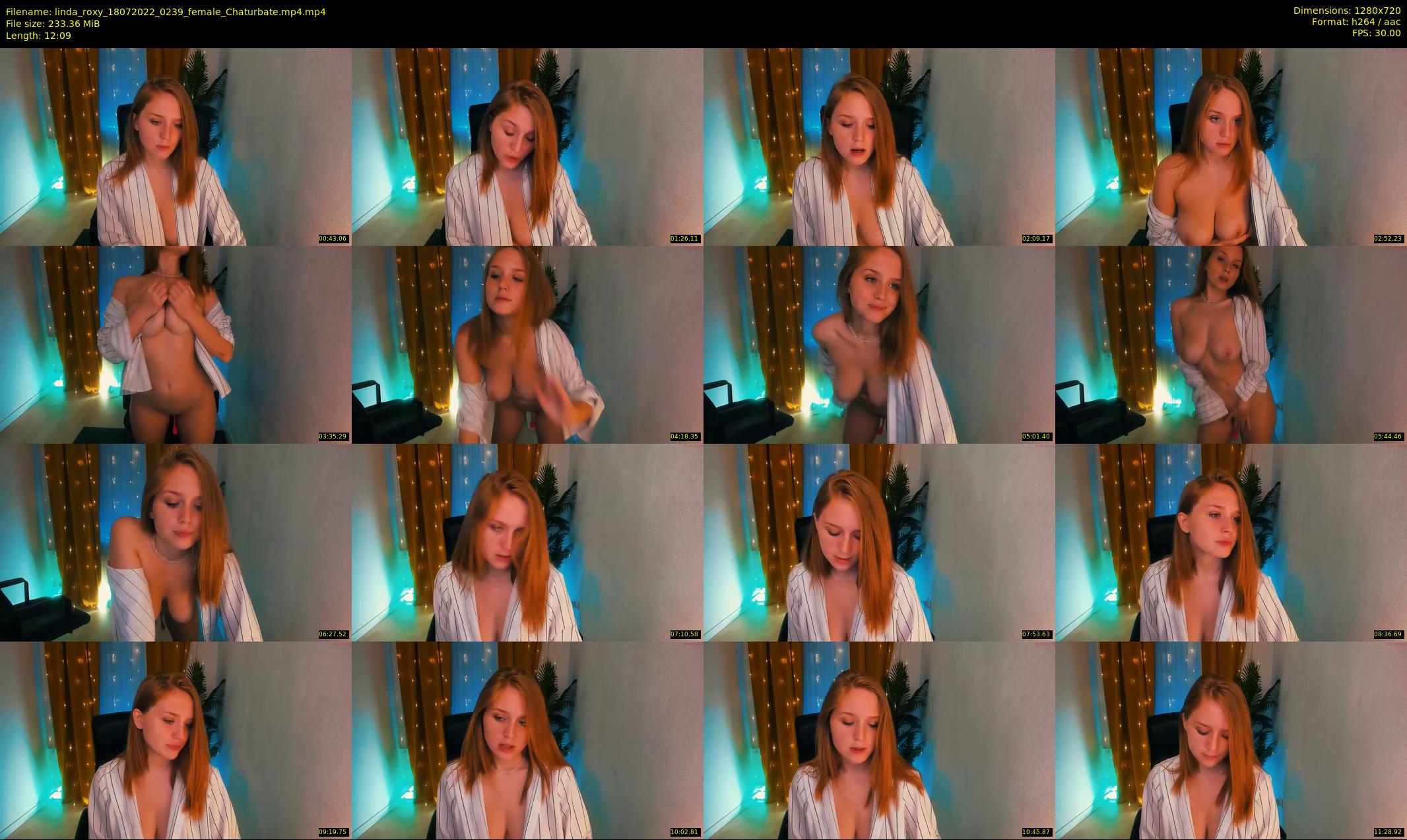 linda_roxy — 13 minute Chaturbate female cam show recording, 720p, Jul 18, 2022