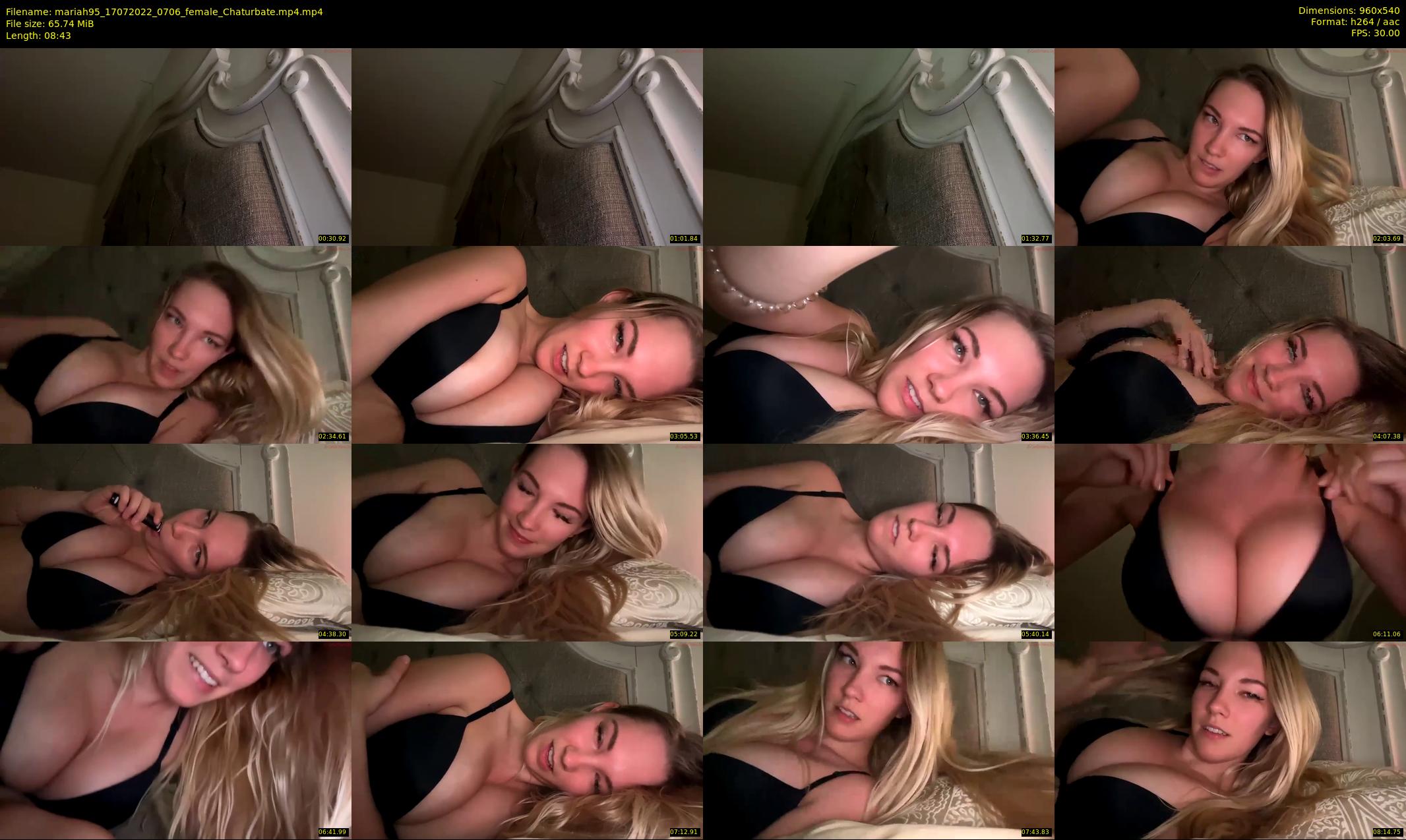 mariah95 — 9 minute Chaturbate female cam show recording, 480p, Jul 17, 2022