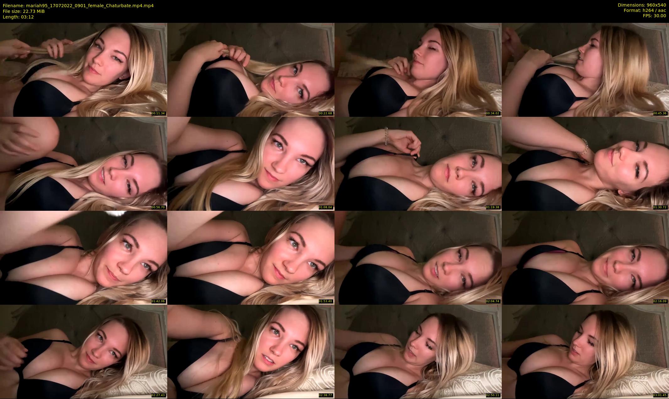 mariah95 — 4 minute Chaturbate female cam show recording, 480p, Jul 17, 2022