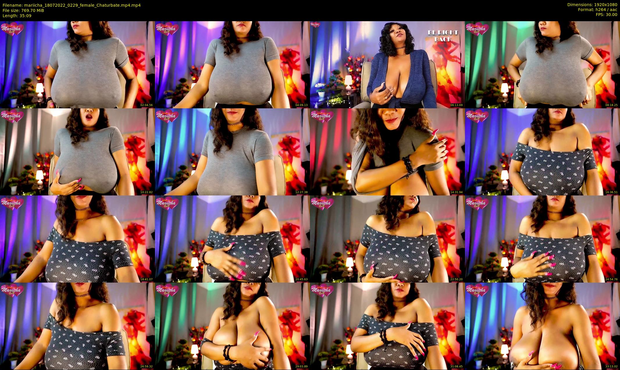 mariicha — 36 minute Chaturbate female cam show recording, 1080p, Jul 18, 2022