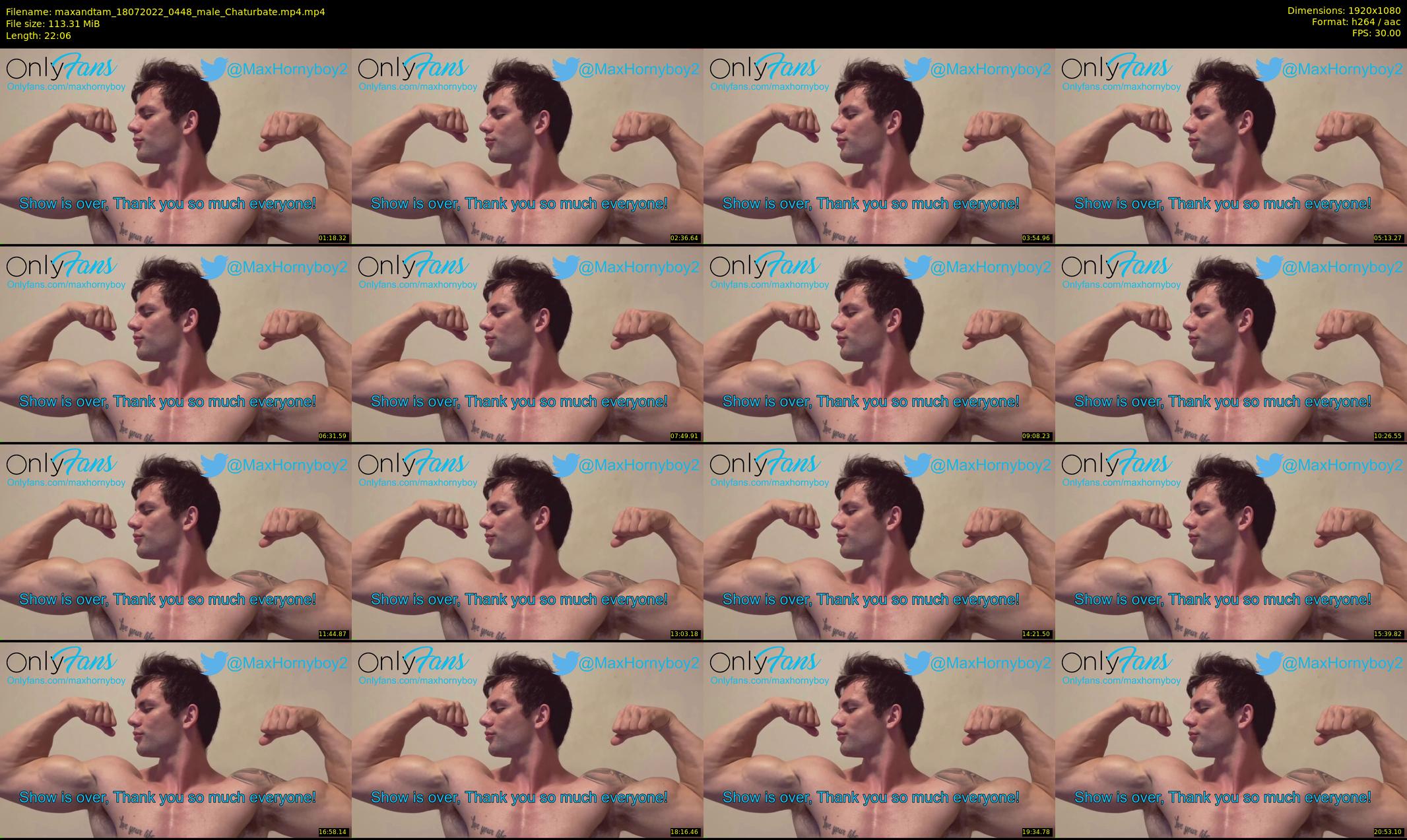maxandtam — 23 minute Chaturbate couple cam show recording, 1080p, Jul 18, 2022