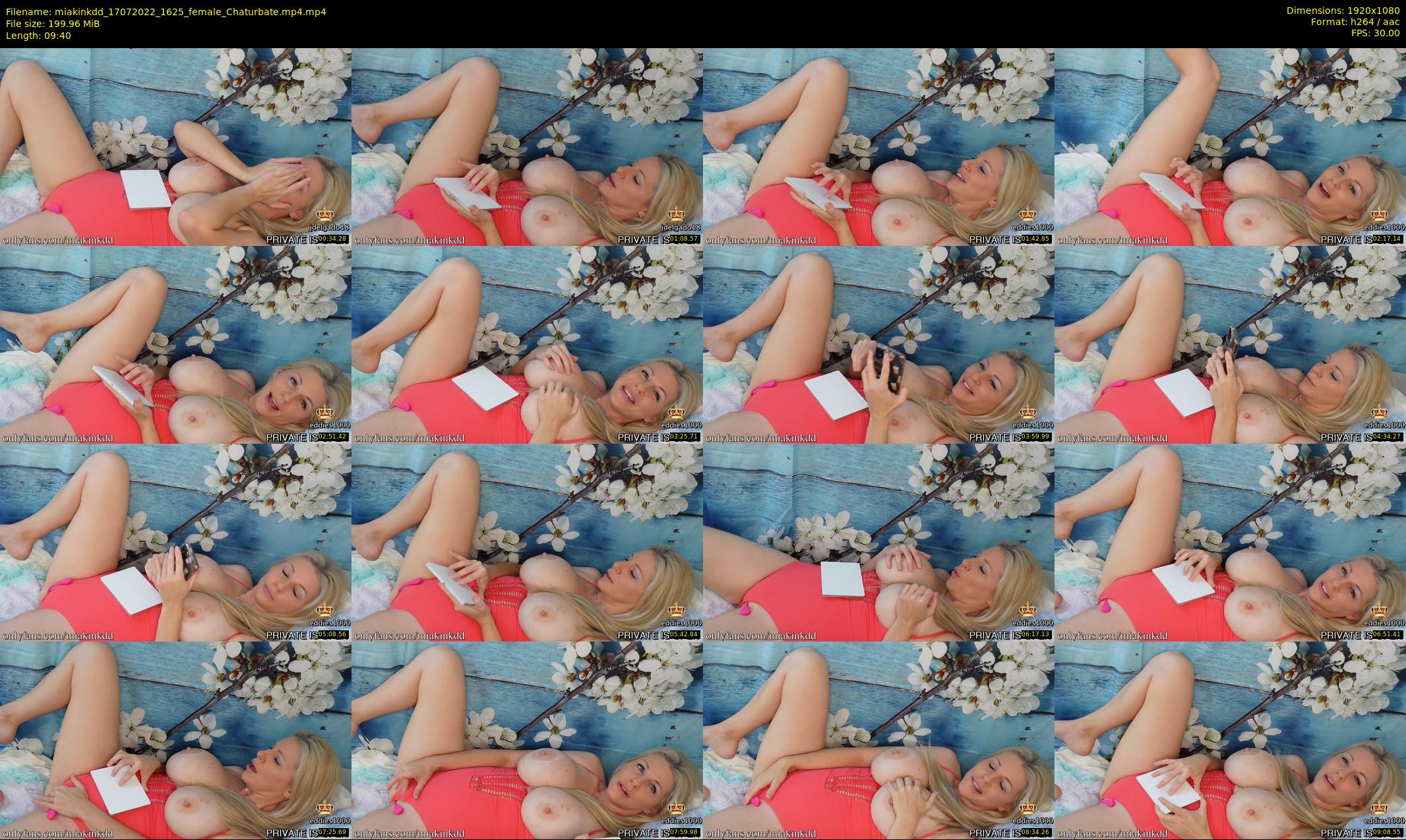 miakinkdd — 10 minute Chaturbate female cam show recording, 1080p, Jul 17, 2022