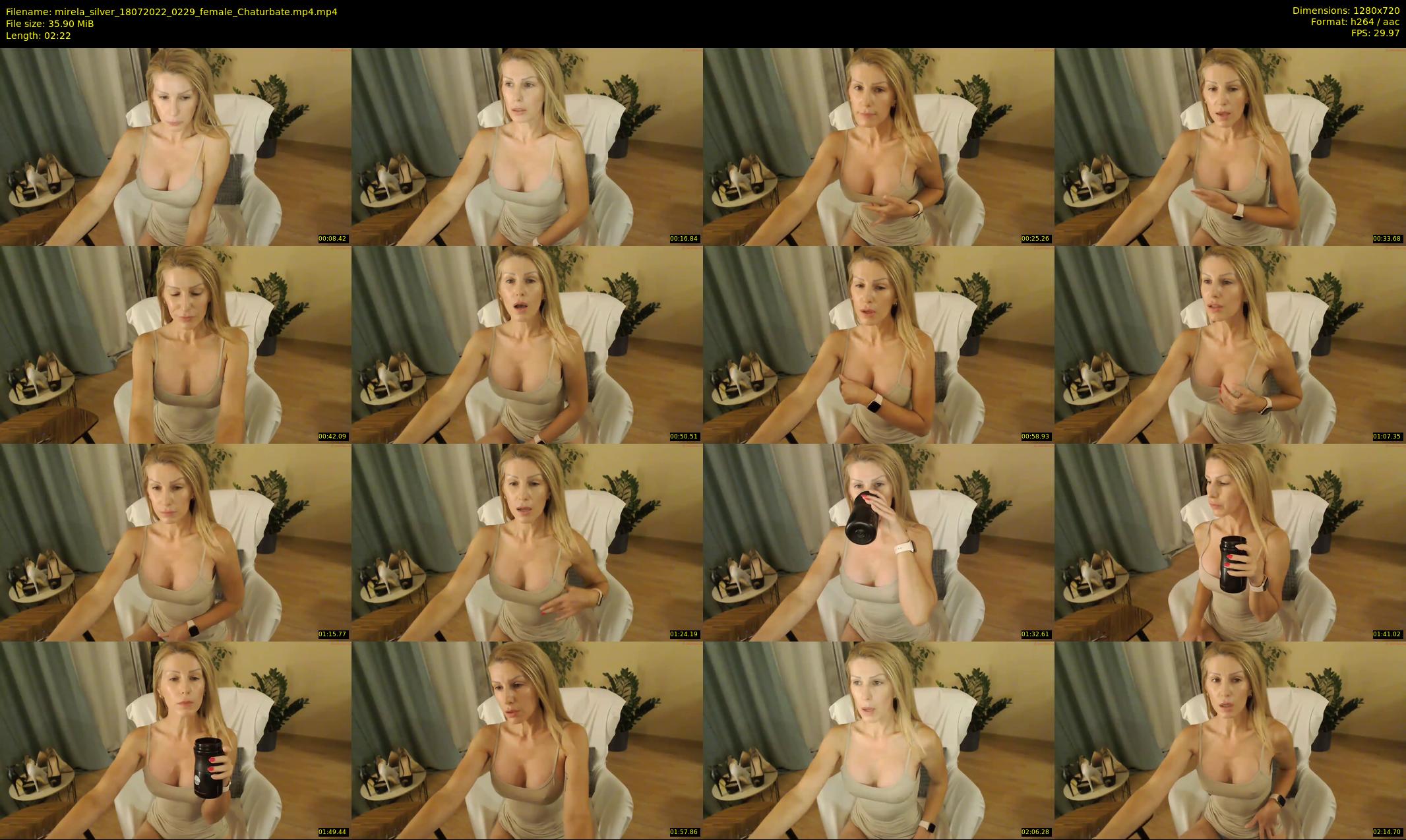 mirela_silver — 3 minute Chaturbate female cam show recording, 720p, Jul 18, 2022