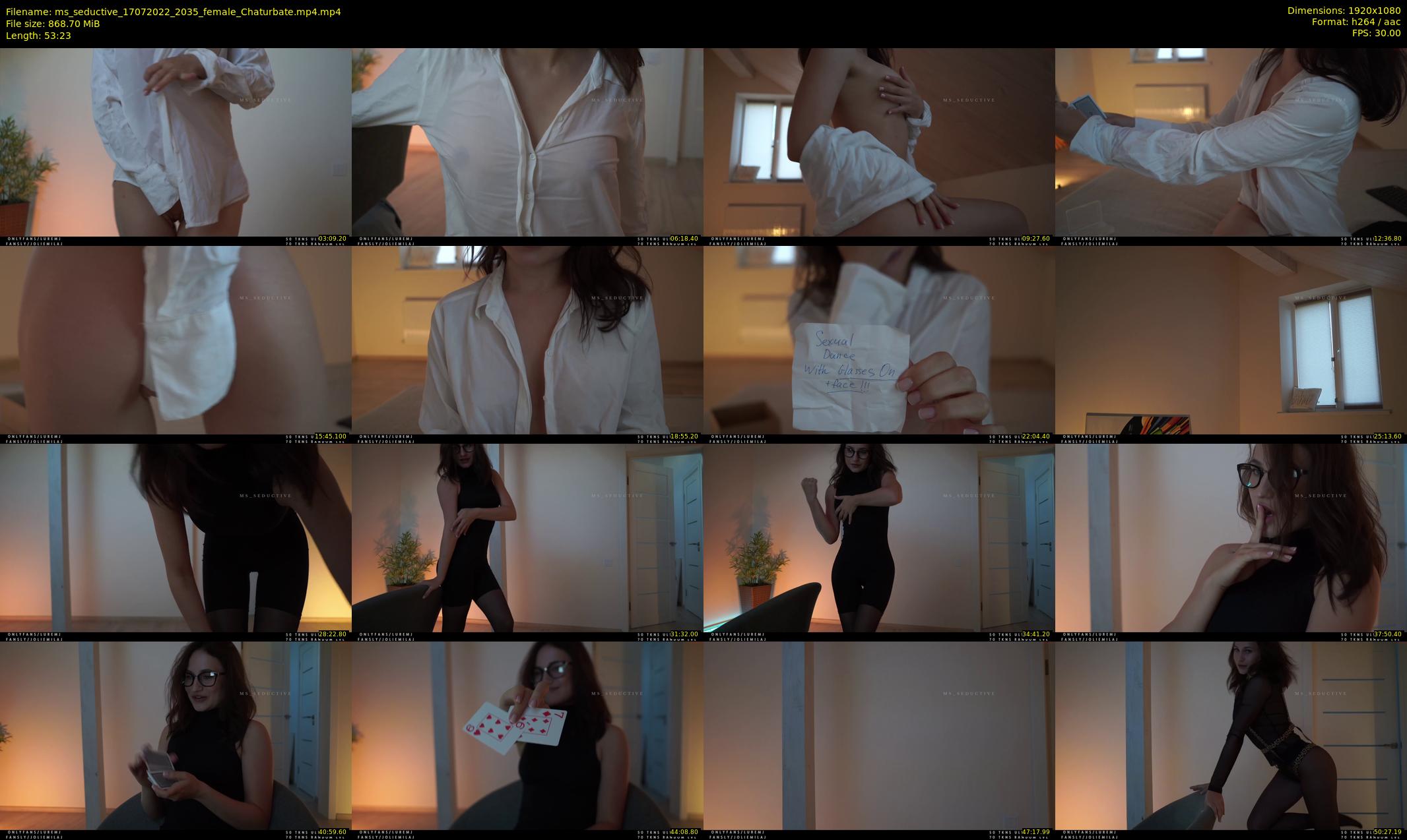 ms_seductive — 54 minute Chaturbate female cam show recording, 1080p, Jul 17, 2022