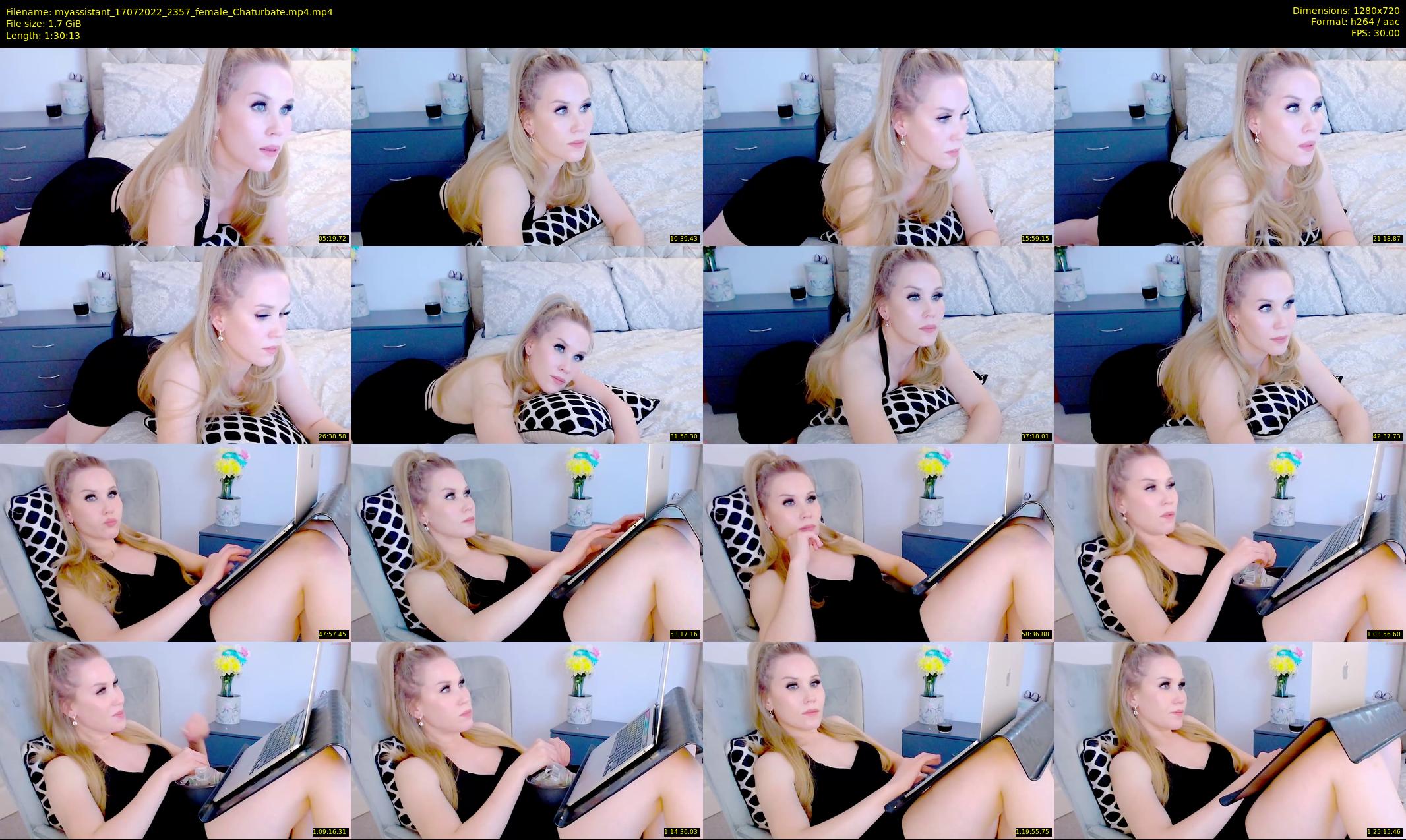 myassistant — 91 minute Chaturbate female cam show recording, 720p, Jul 17, 2022