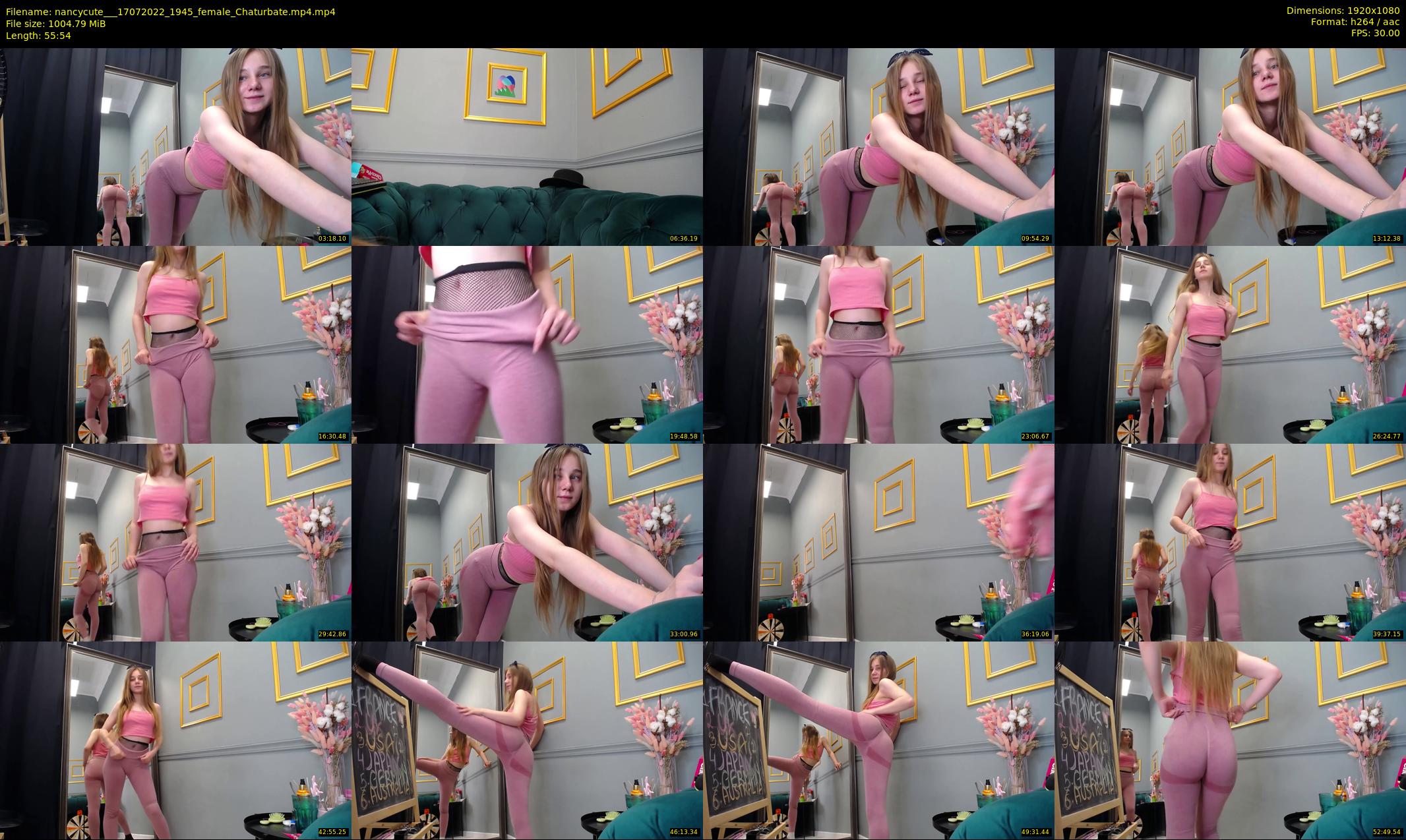 nancycute__ — 56 minute Chaturbate female cam show recording, 1080p, Jul 17, 2022