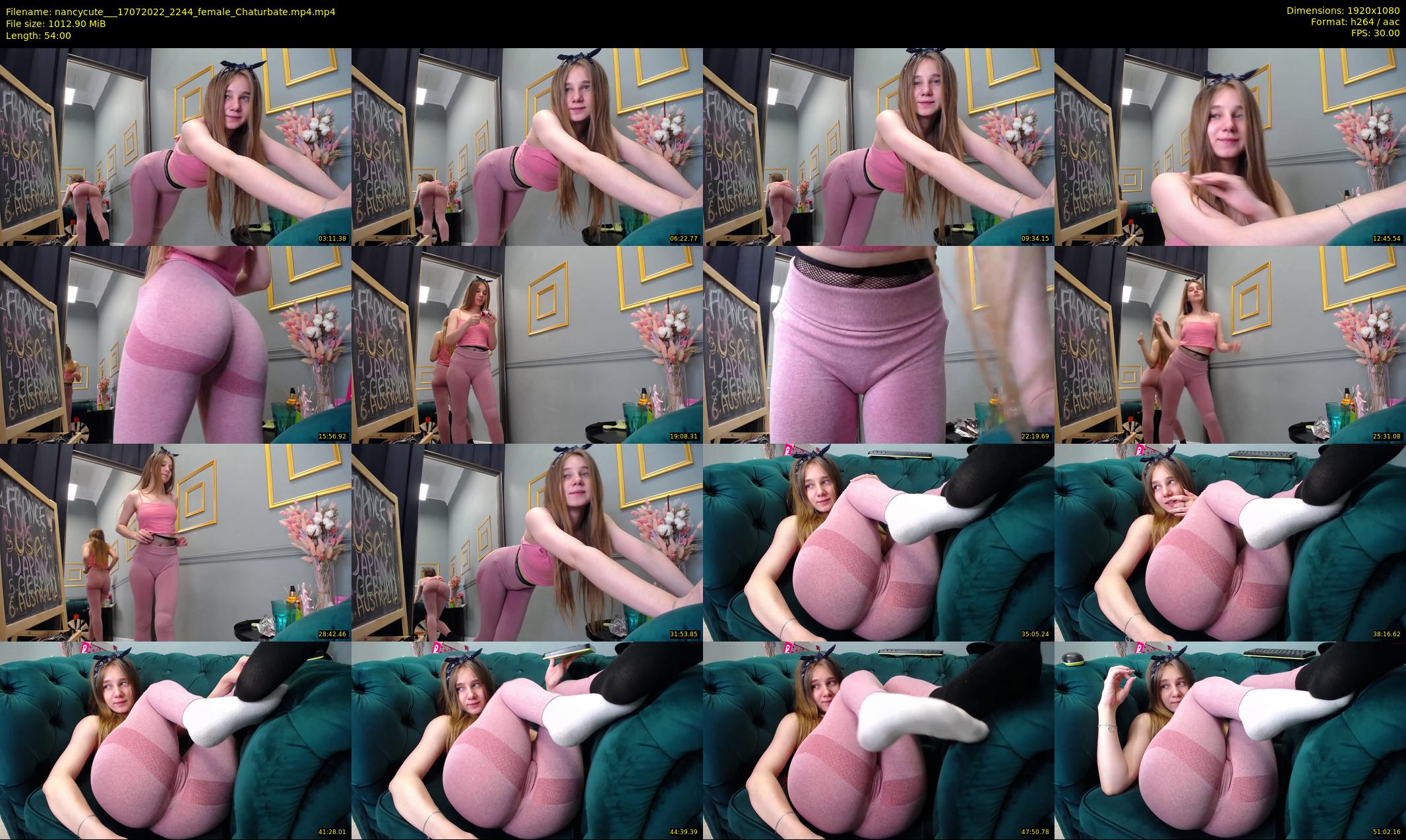 nancycute__ — 54 minute Chaturbate female cam show recording, 1080p, Jul 17, 2022