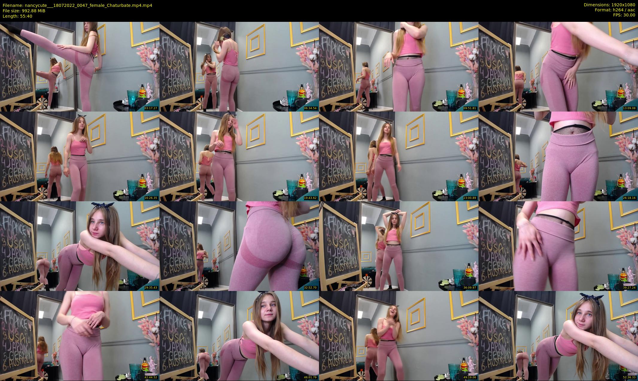 nancycute__ — 56 minute Chaturbate female cam show recording, 1080p, Jul 18, 2022