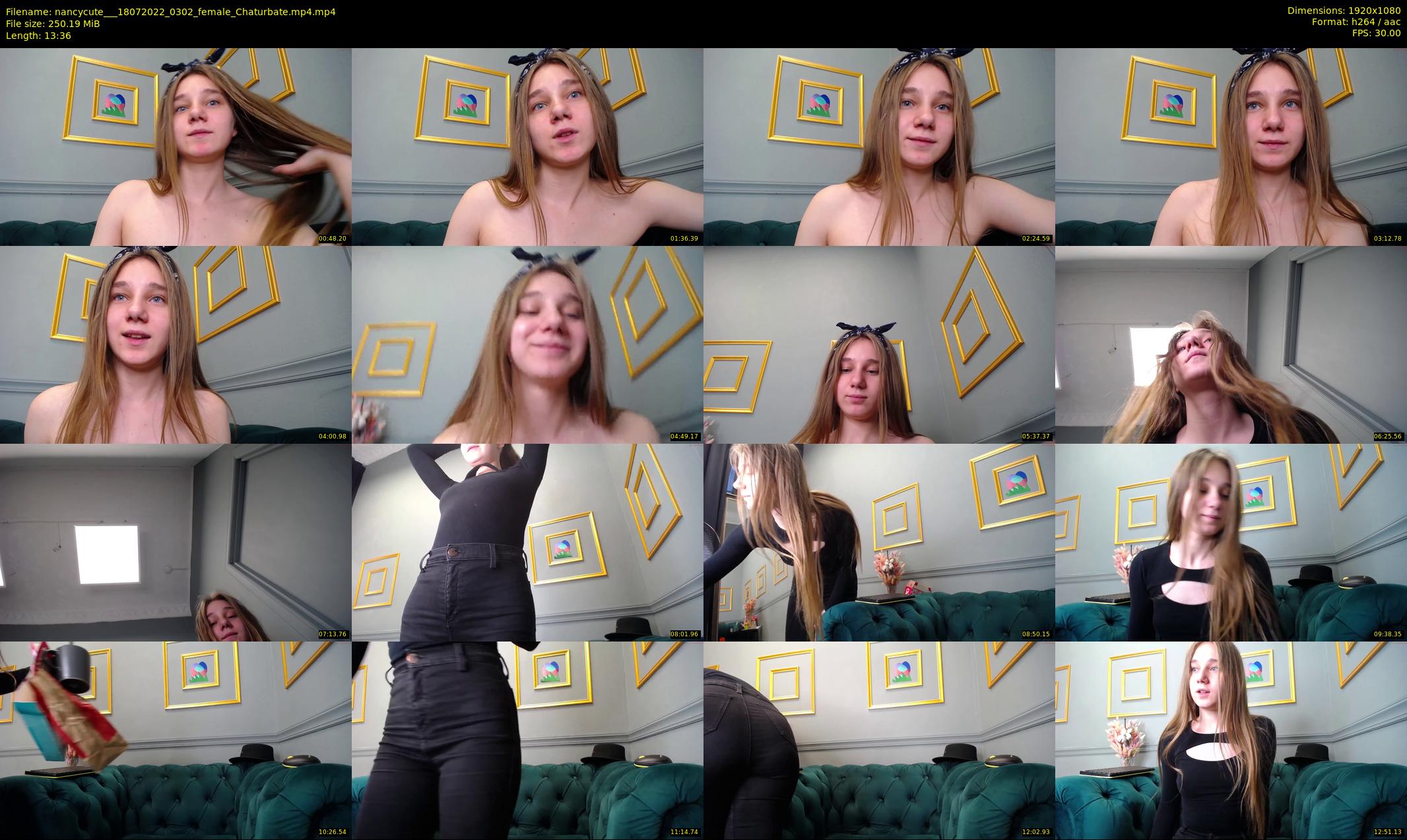 nancycute__ — 14 minute Chaturbate female cam show recording, 1080p, Jul 18, 2022