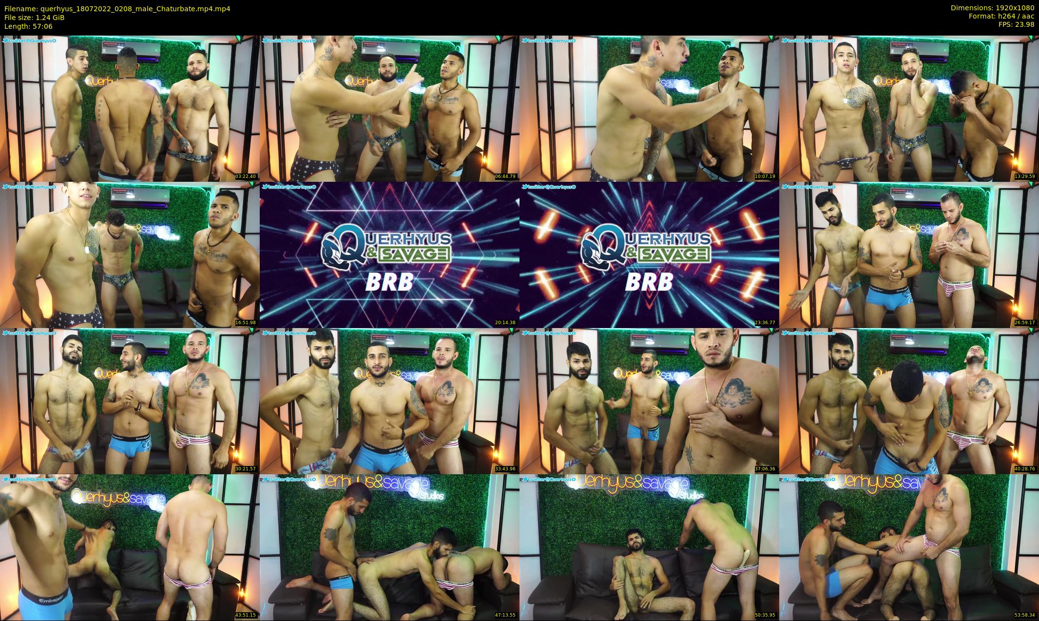 querhyus — 58 minute Chaturbate male cam show recording, 1080p, Jul 18, 2022