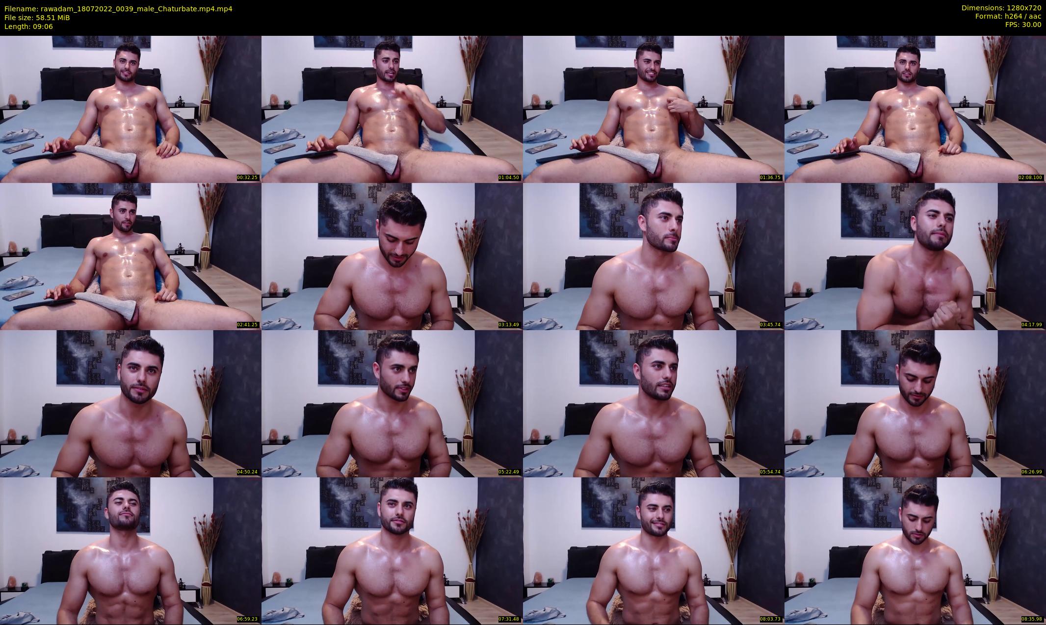 rawadam — 10 minute Chaturbate male cam show recording, 720p, Jul 18, 2022
