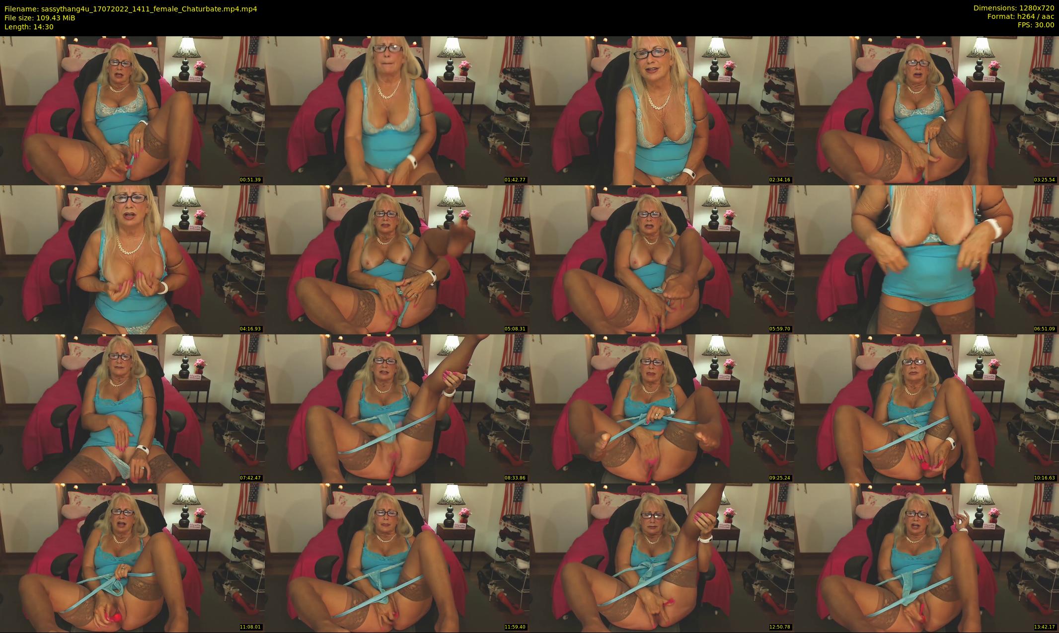 sassythang4u — 15 minute Chaturbate female cam show recording, 720p, Jul 17, 2022