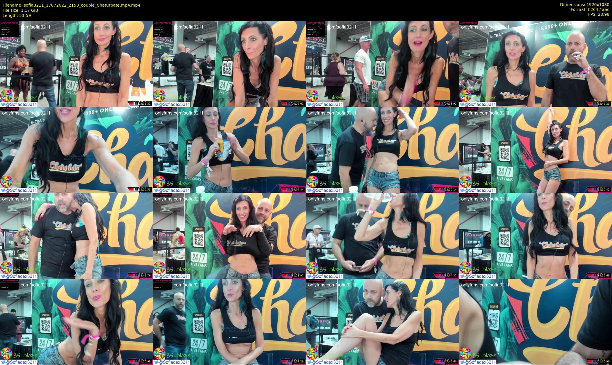 sofia3211 — 54 minute Chaturbate couple cam show recording, 1080p, Jul 17, 2022