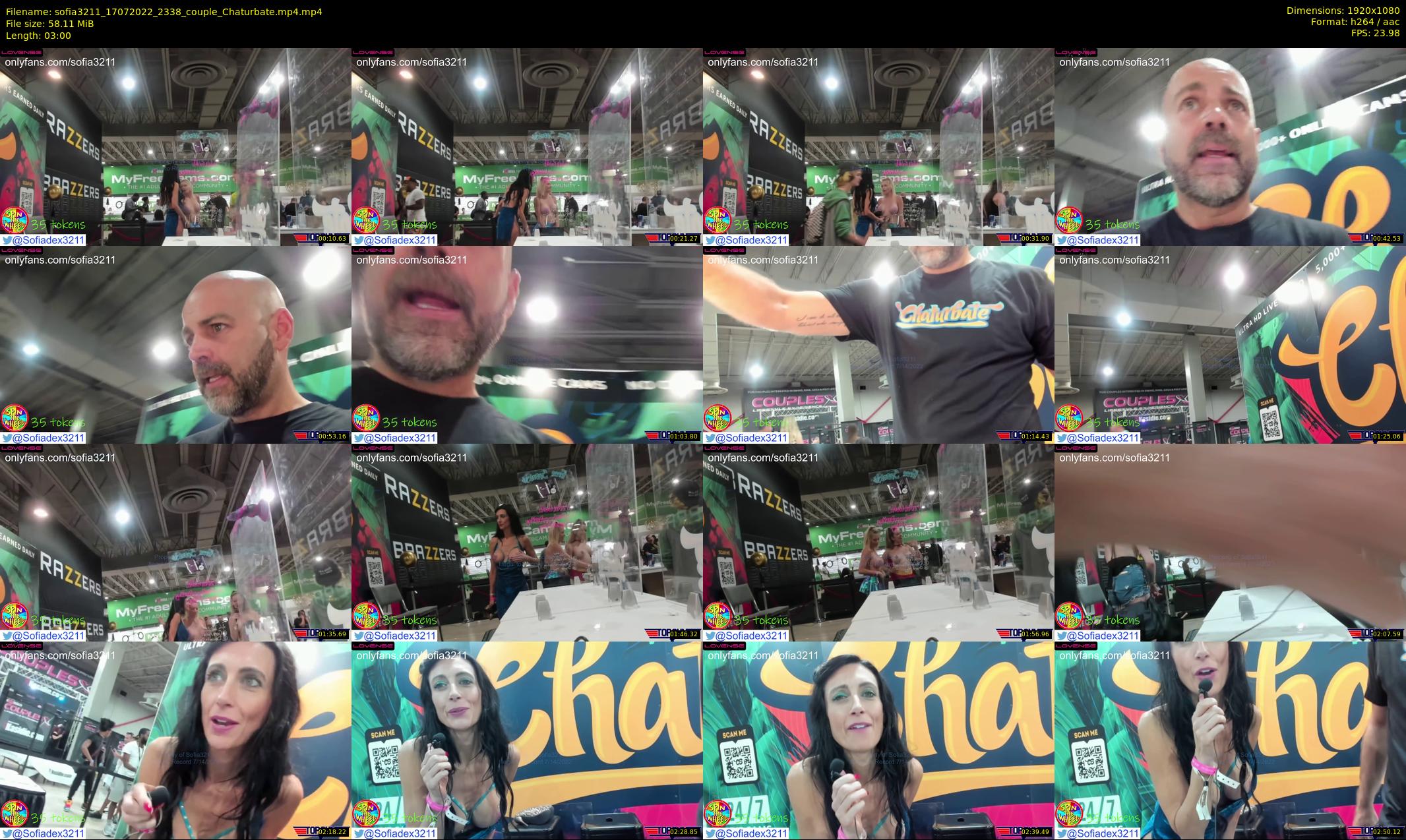sofia3211 — 3 minute Chaturbate couple cam show recording, 1080p, Jul 17, 2022