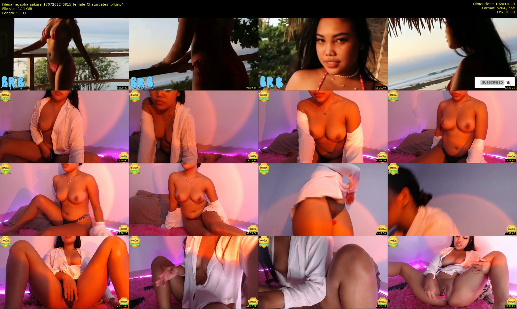 sofia_sakura — 54 minute Chaturbate female cam show recording, 1080p, Jul 17, 2022