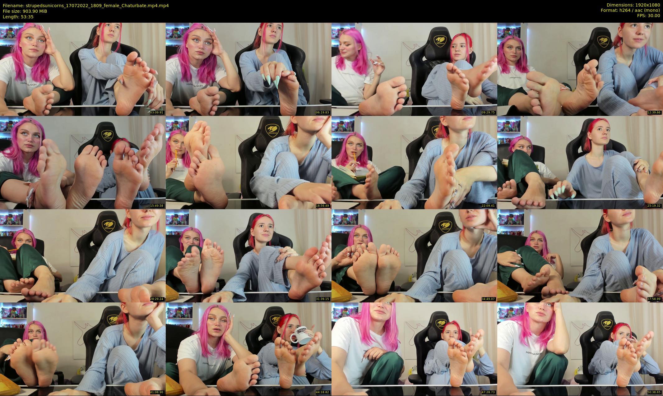 strupedsunicorns — 54 minute Chaturbate couple cam show recording, 1080p, Jul 17, 2022