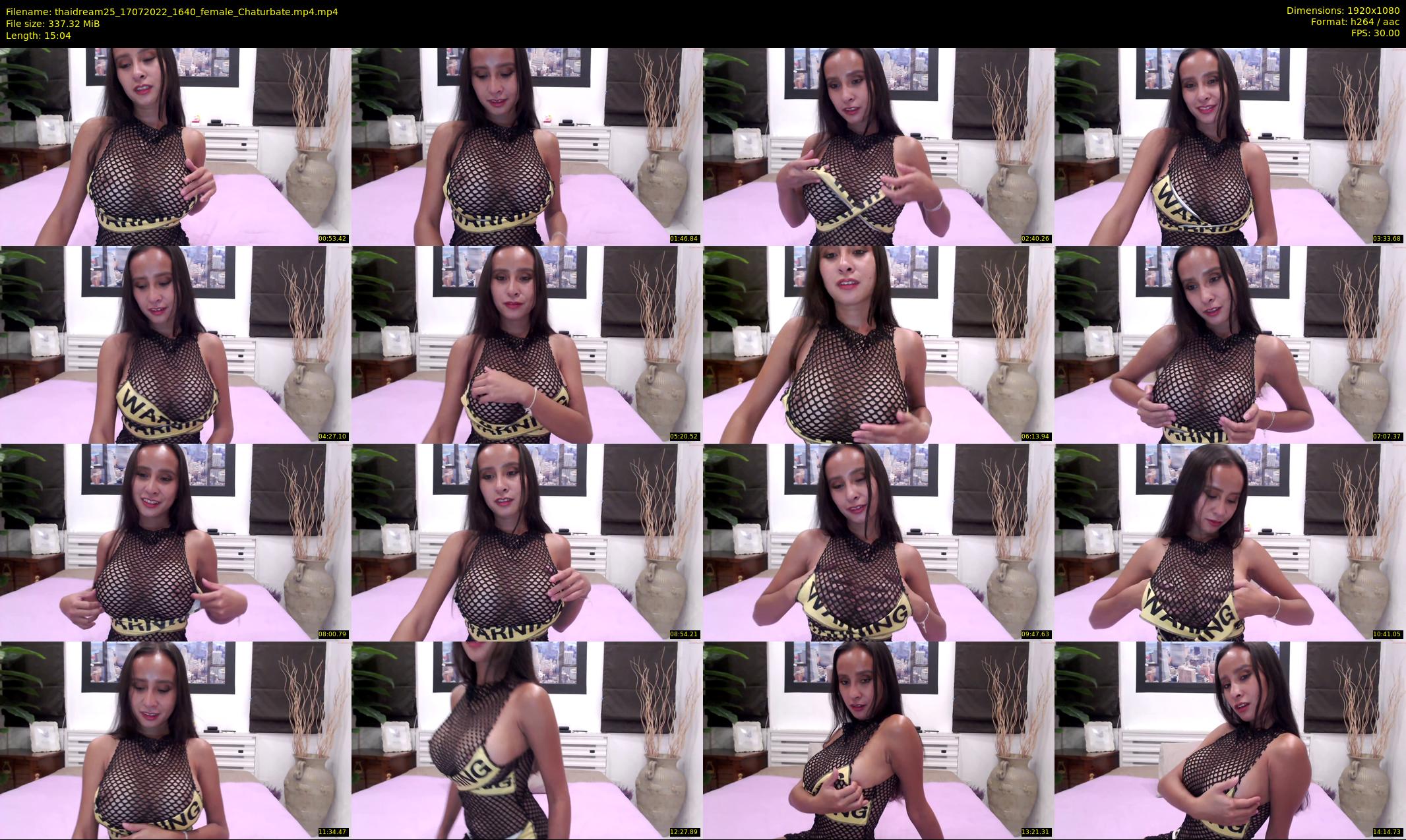 thaidream25 — 16 minute Chaturbate female cam show recording, 1080p, Jul 17, 2022