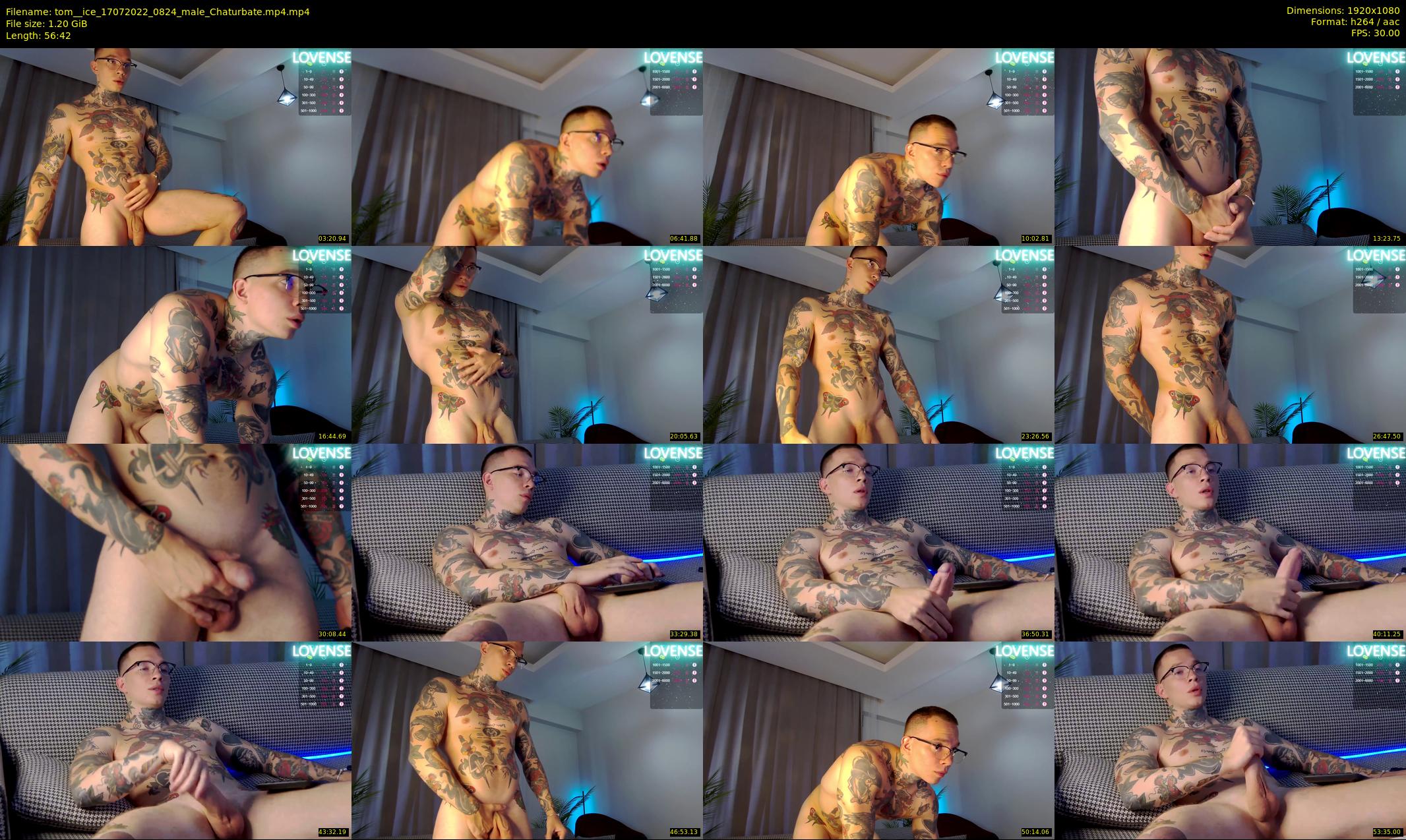 tom__ice — 57 minute Chaturbate male cam show recording, 1080p, Jul 17, 2022