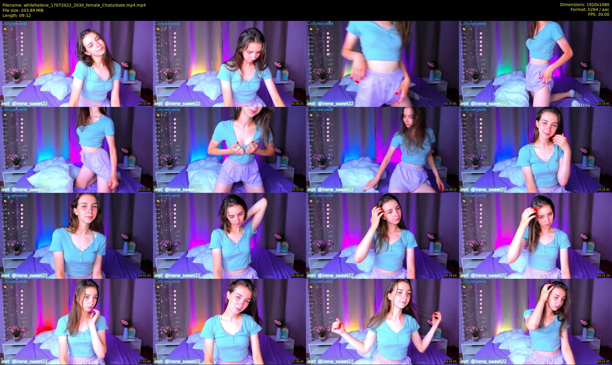 whitehelene — 10 minute Chaturbate female cam show recording, 1080p, Jul 17, 2022