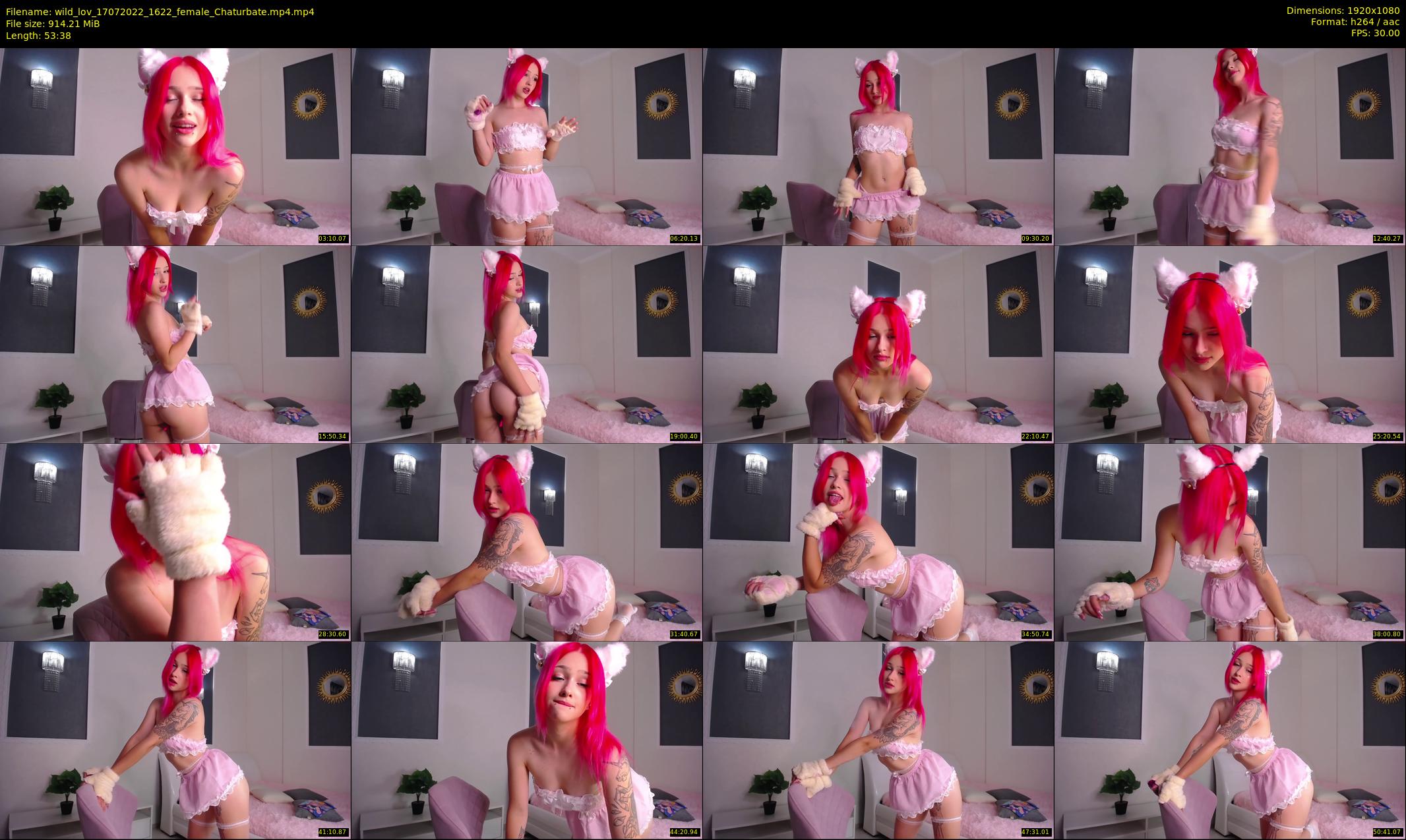 wild_lov — 54 minute Chaturbate female cam show recording, 1080p, Jul 17, 2022