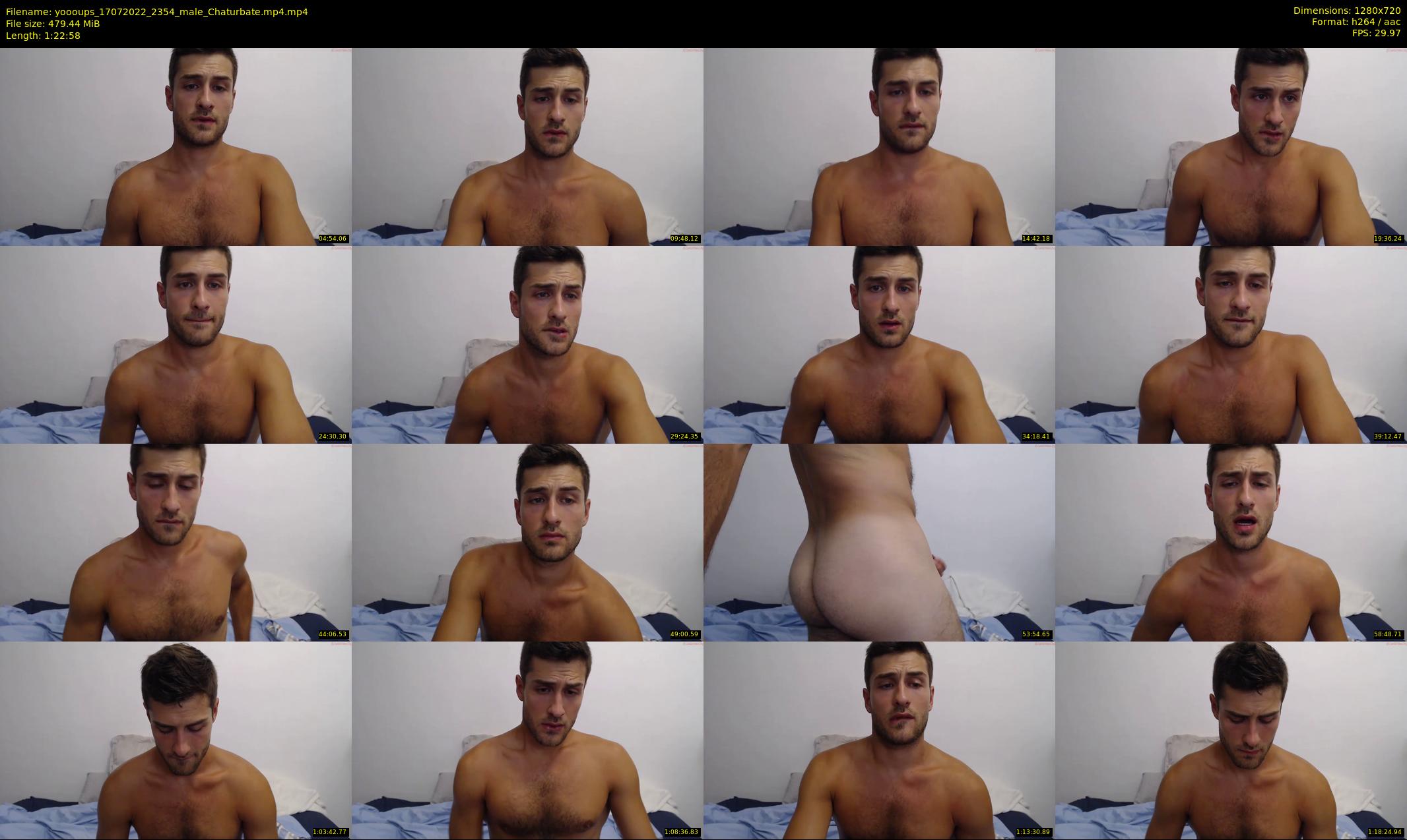 yoooups — 83 minute Chaturbate male cam show recording, 720p, Jul 17, 2022