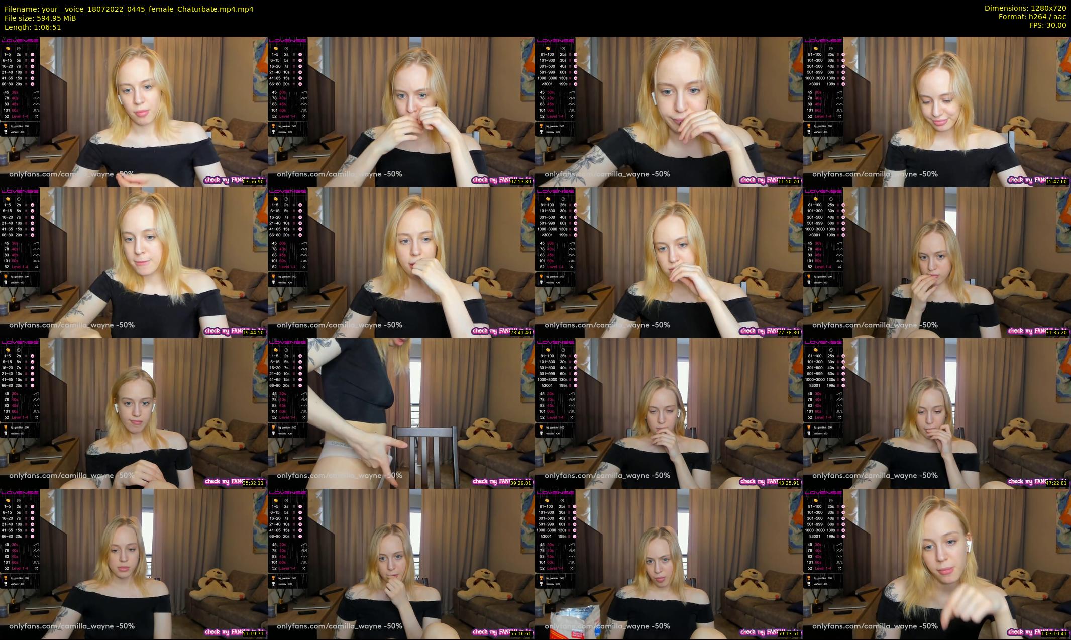 your__voice — 67 minute Chaturbate female cam show recording, 720p, Jul 18, 2022