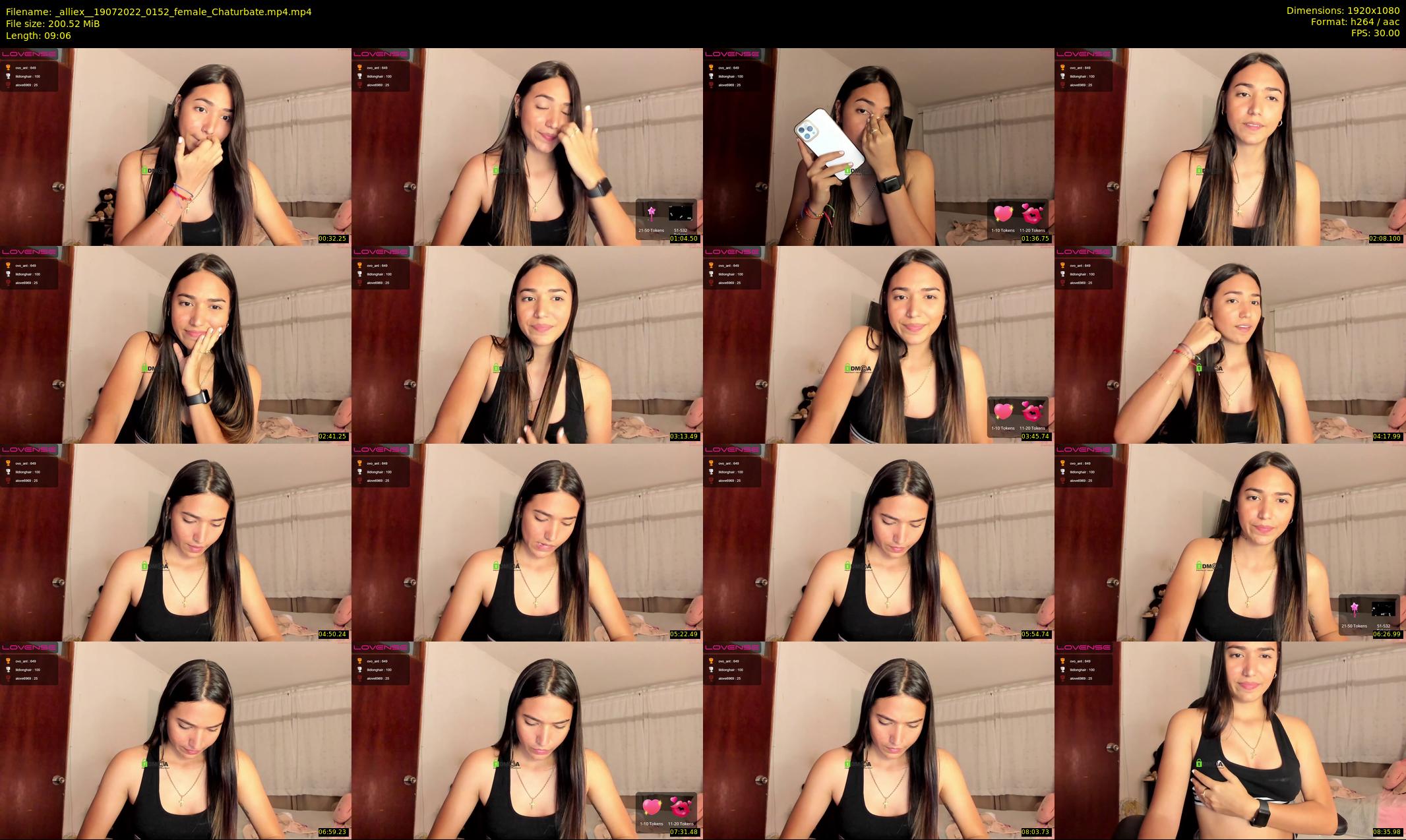 _alliex_ — 10 minute Chaturbate female cam show recording, 1080p, Jul 19, 2022