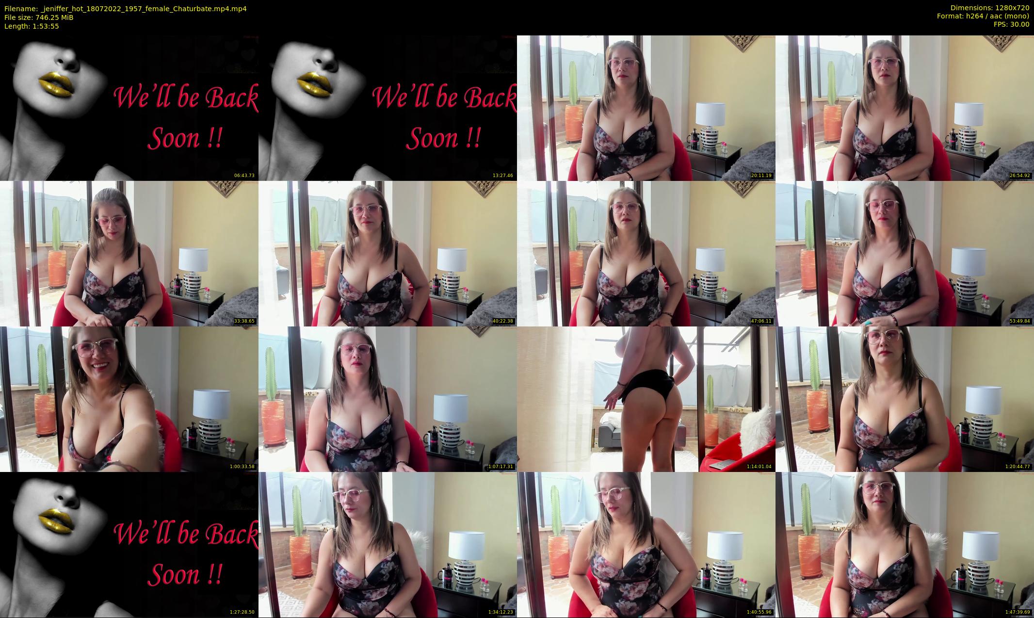 _jeniffer_hot — 114 minute Chaturbate female cam show recording, 720p, Jul 18, 2022