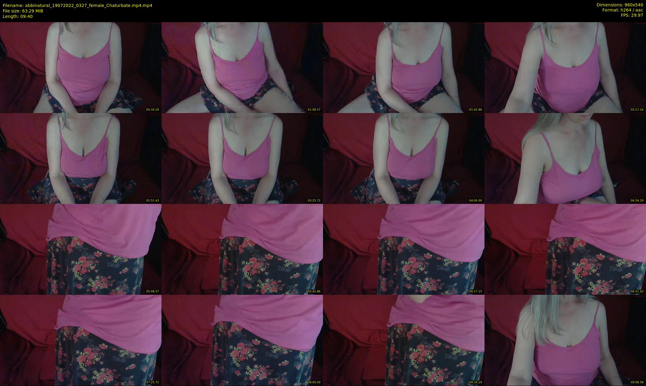 abbinatural — 10 minute Chaturbate female cam show recording, 480p, Jul 19, 2022