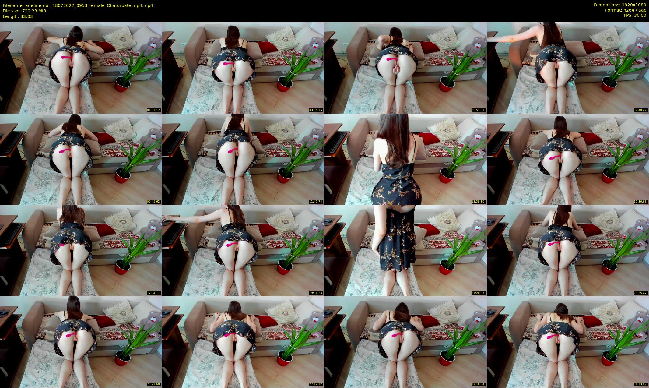 adelinemur — 34 minute Chaturbate female cam show recording, 1080p, Jul 18, 2022