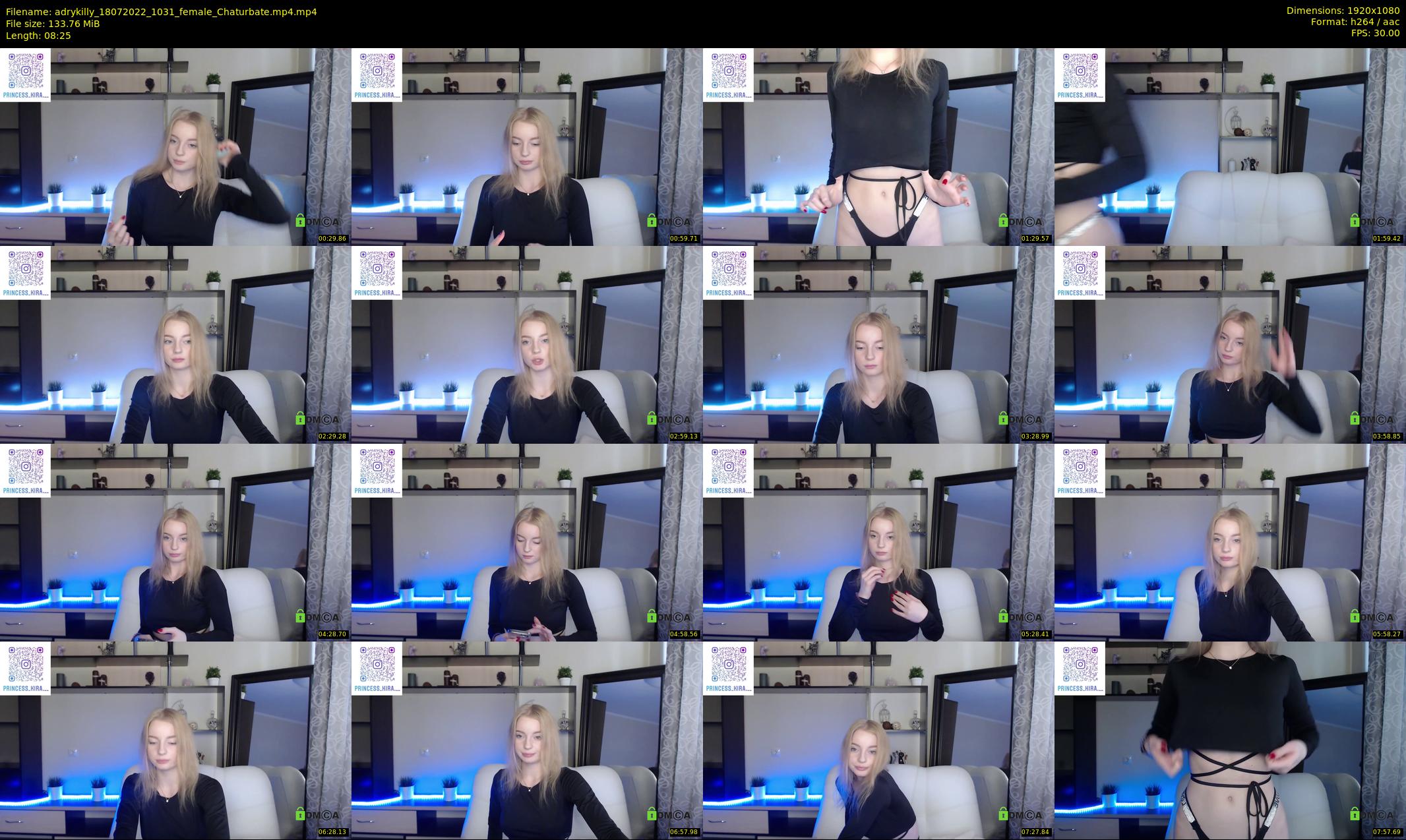 adrykilly — 9 minute Chaturbate female cam show recording, 1080p, Jul 18, 2022