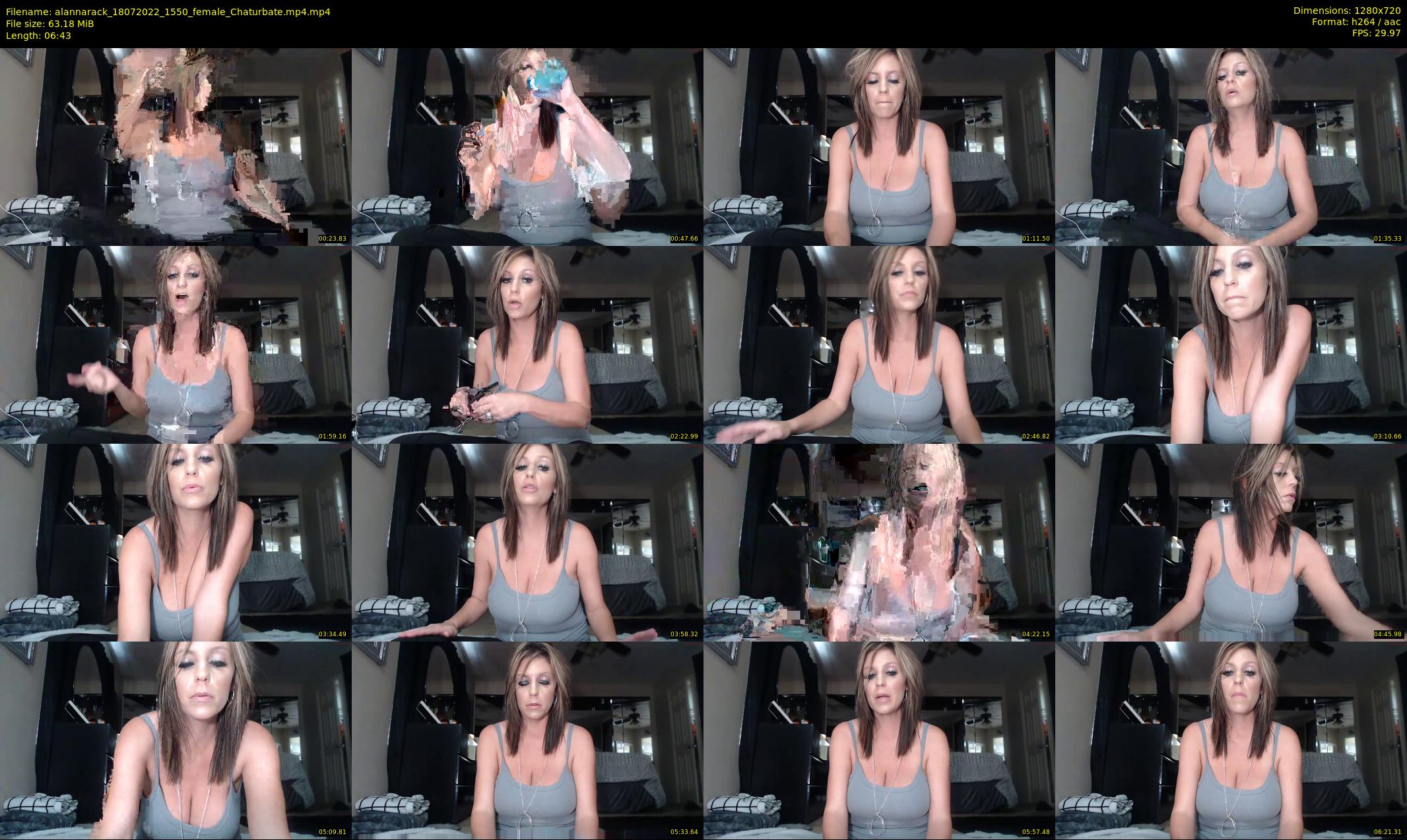 alannarack — 7 minute Chaturbate female cam show recording, 720p, Jul 18, 2022