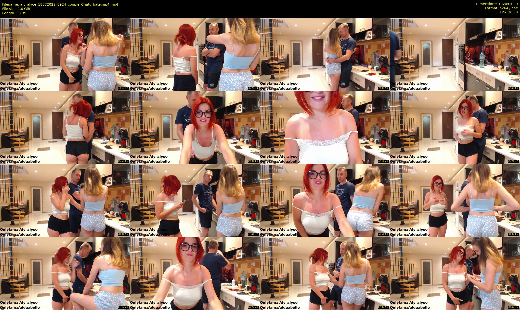aly_alyce — 54 minute Chaturbate female cam show recording, 1080p, Jul 18, 2022