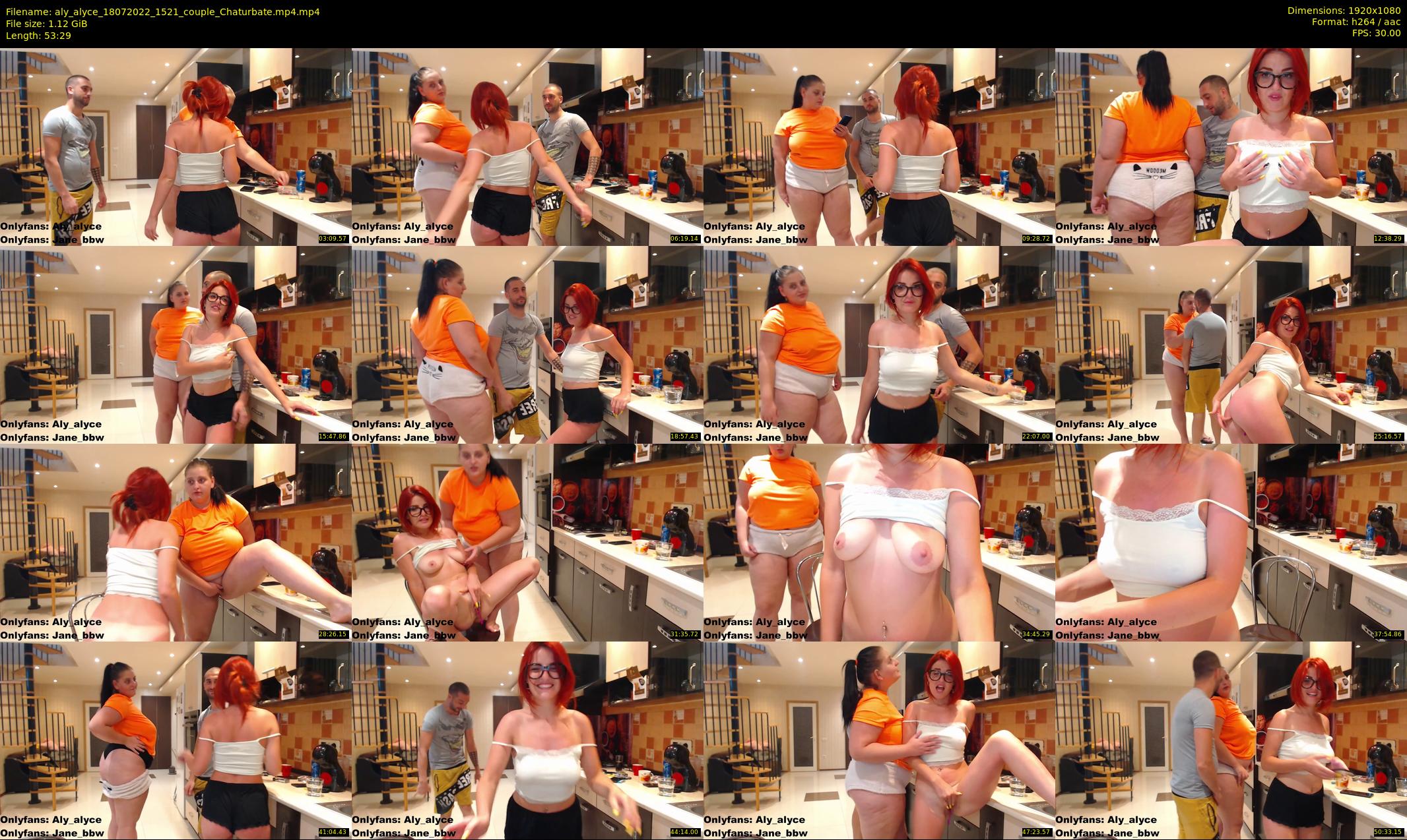 aly_alyce — 54 minute Chaturbate female cam show recording, 1080p, Jul 18, 2022