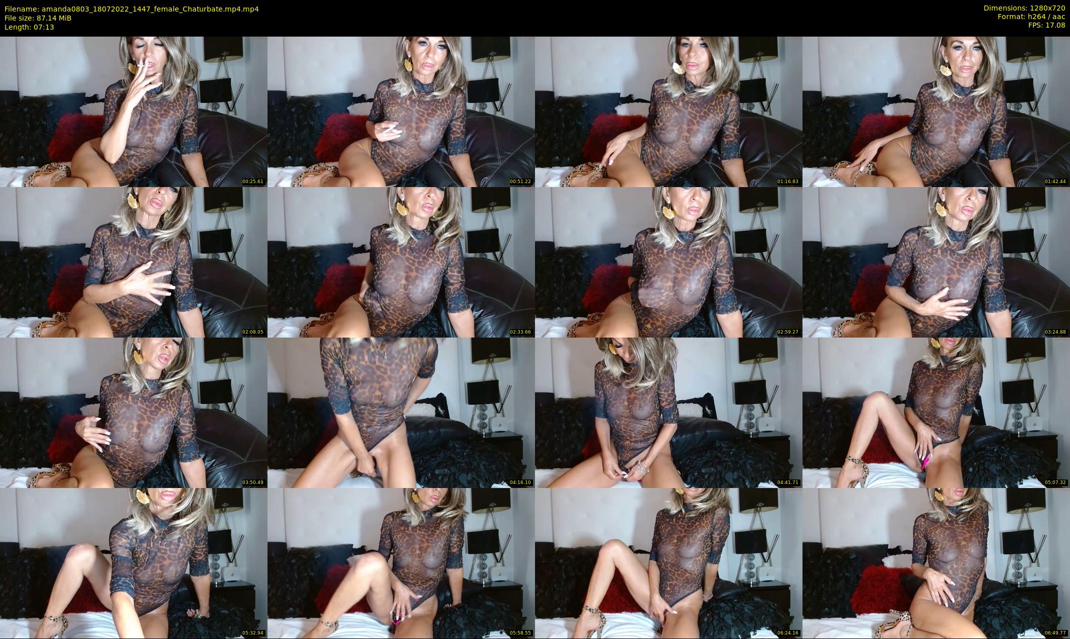 amanda0803 — 8 minute Chaturbate female cam show recording, 720p, Jul 18, 2022