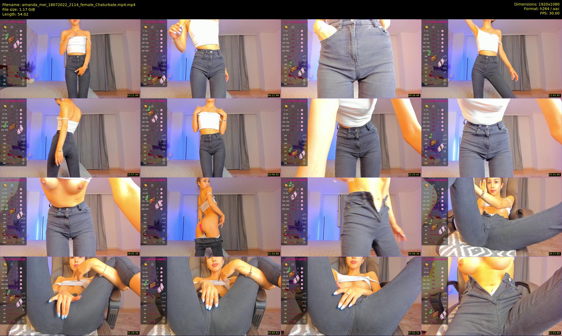 amanda_mei — 55 minute Chaturbate female cam show recording, 1080p, Jul 18, 2022