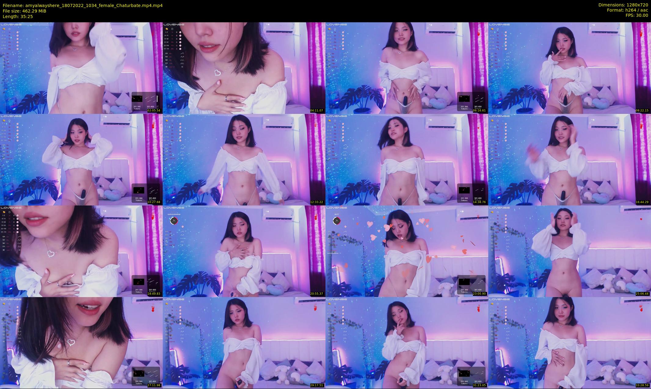 amyalwayshere — 36 minute Chaturbate female cam show recording, 720p, Jul 18, 2022