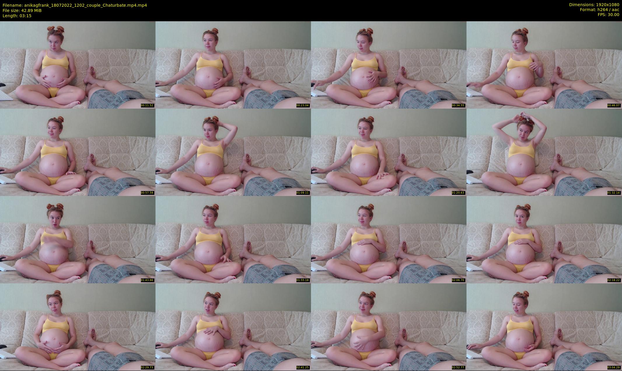 anikagfrank — 4 minute Chaturbate couple cam show recording, 1080p, Jul 18, 2022