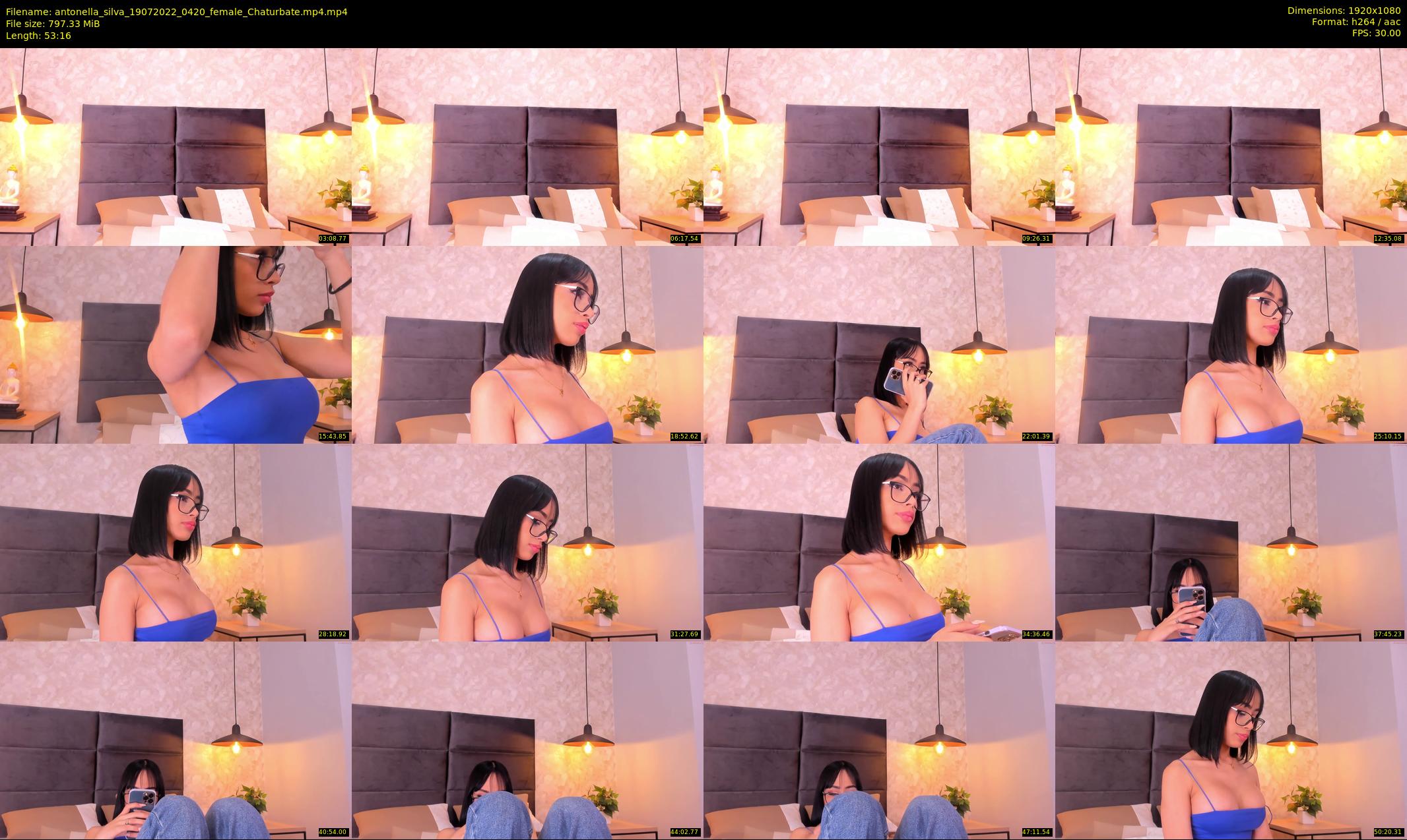antonella_silva — 54 minute Chaturbate female cam show recording, 1080p, Jul 19, 2022