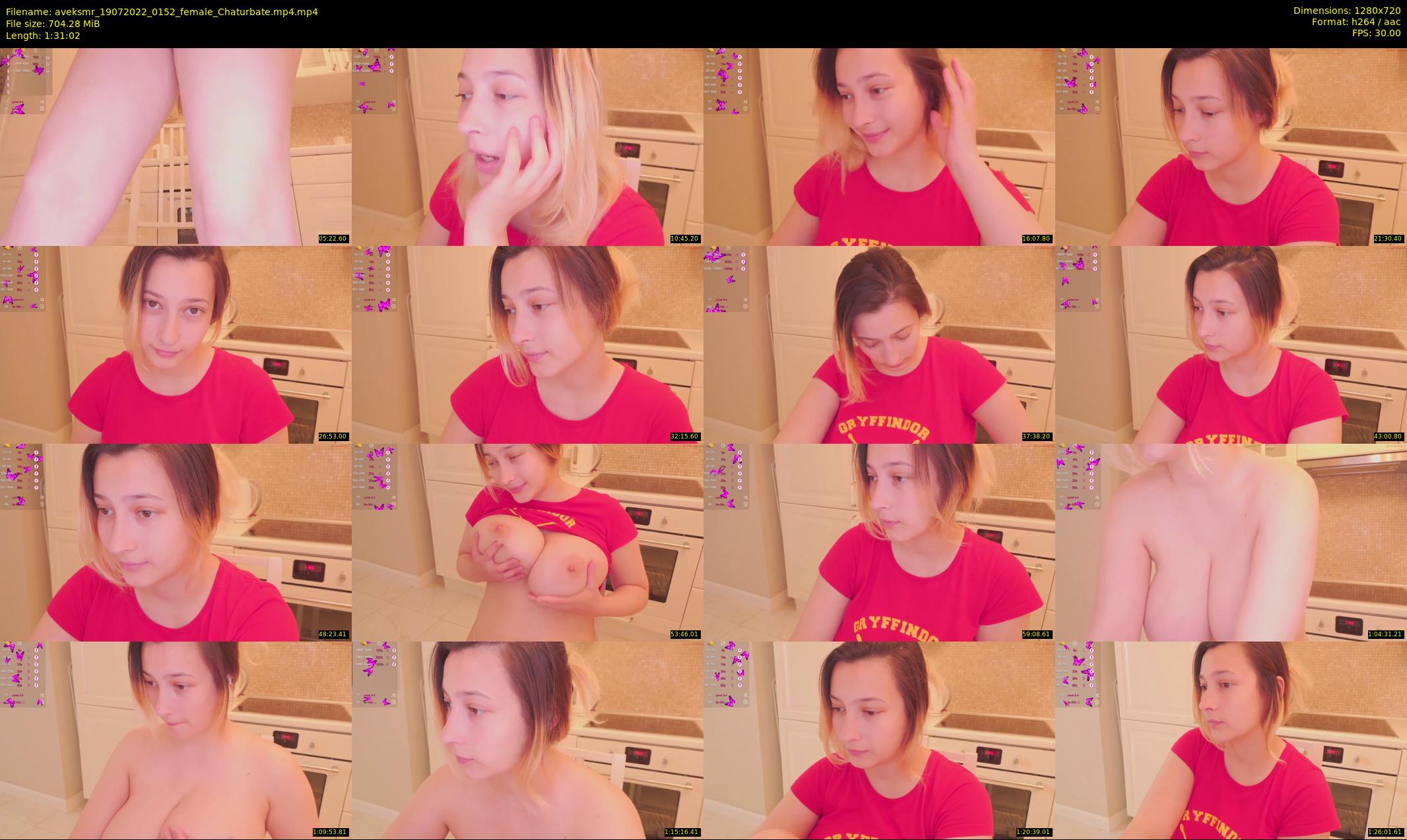 aveksmr — 92 minute Chaturbate couple cam show recording, 720p, Jul 19, 2022