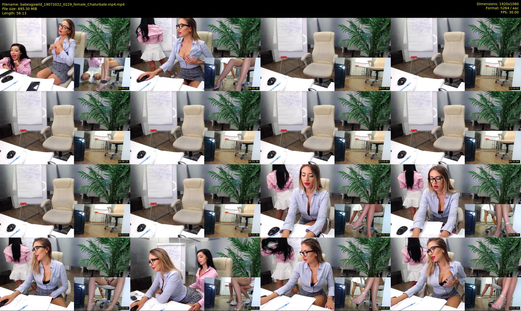 babesgowild — 57 minute Chaturbate couple cam show recording, 1080p, Jul 19, 2022