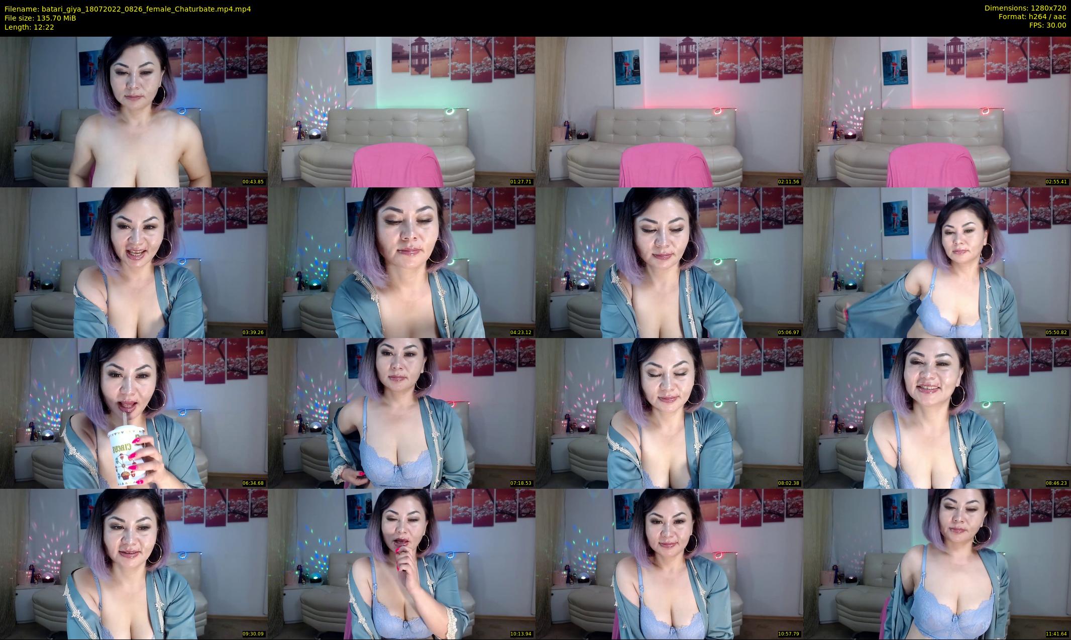 batari_giya — 13 minute Chaturbate female cam show recording, 720p, Jul 18, 2022