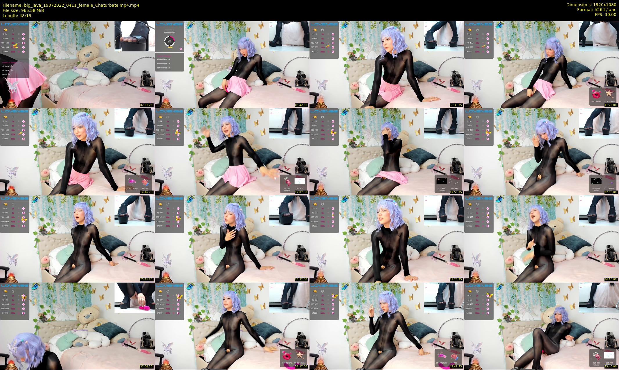 big_lava — 49 minute Chaturbate female cam show recording, 1080p, Jul 19, 2022