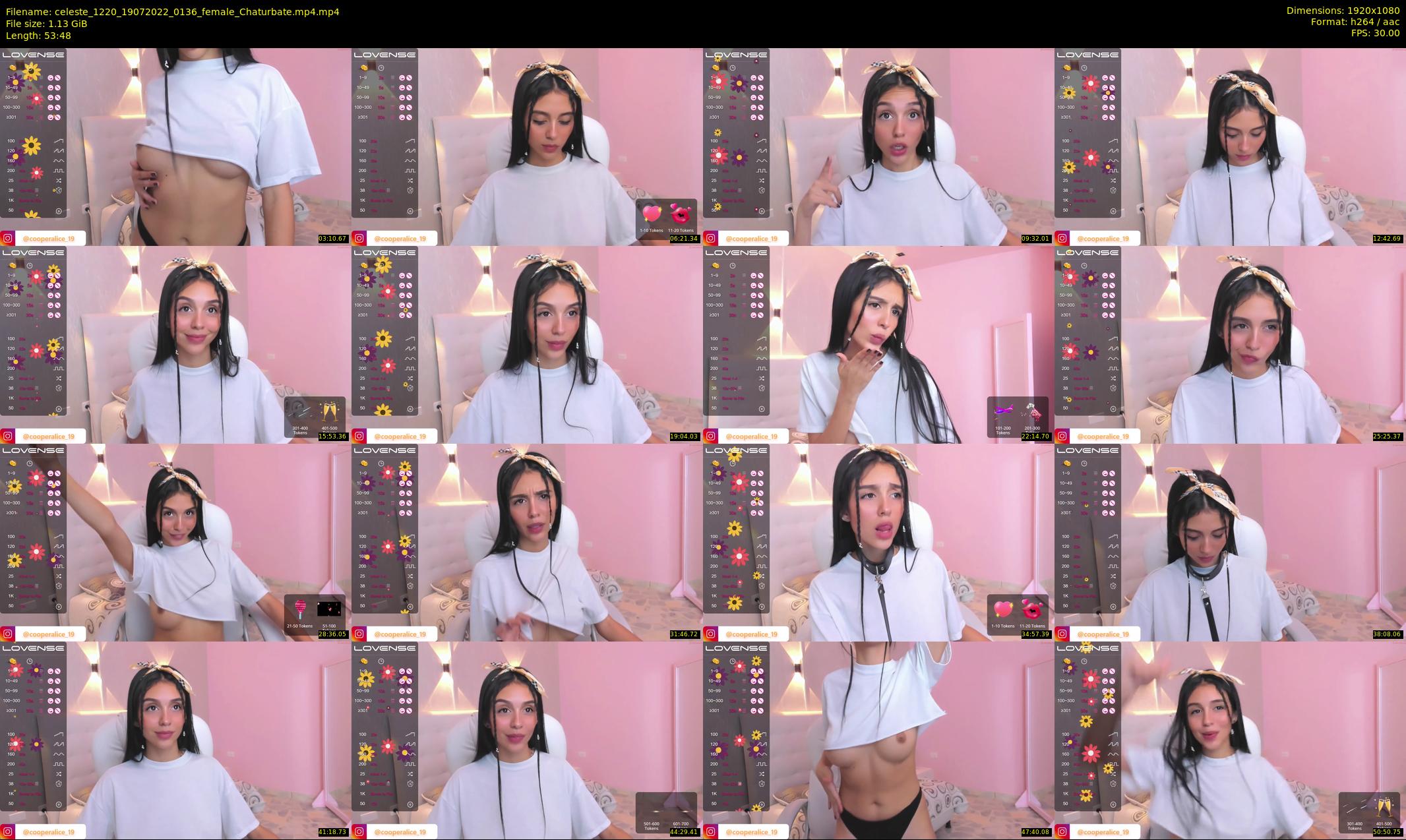 celeste_1220 — 54 minute Chaturbate female cam show recording, 1080p, Jul 19, 2022